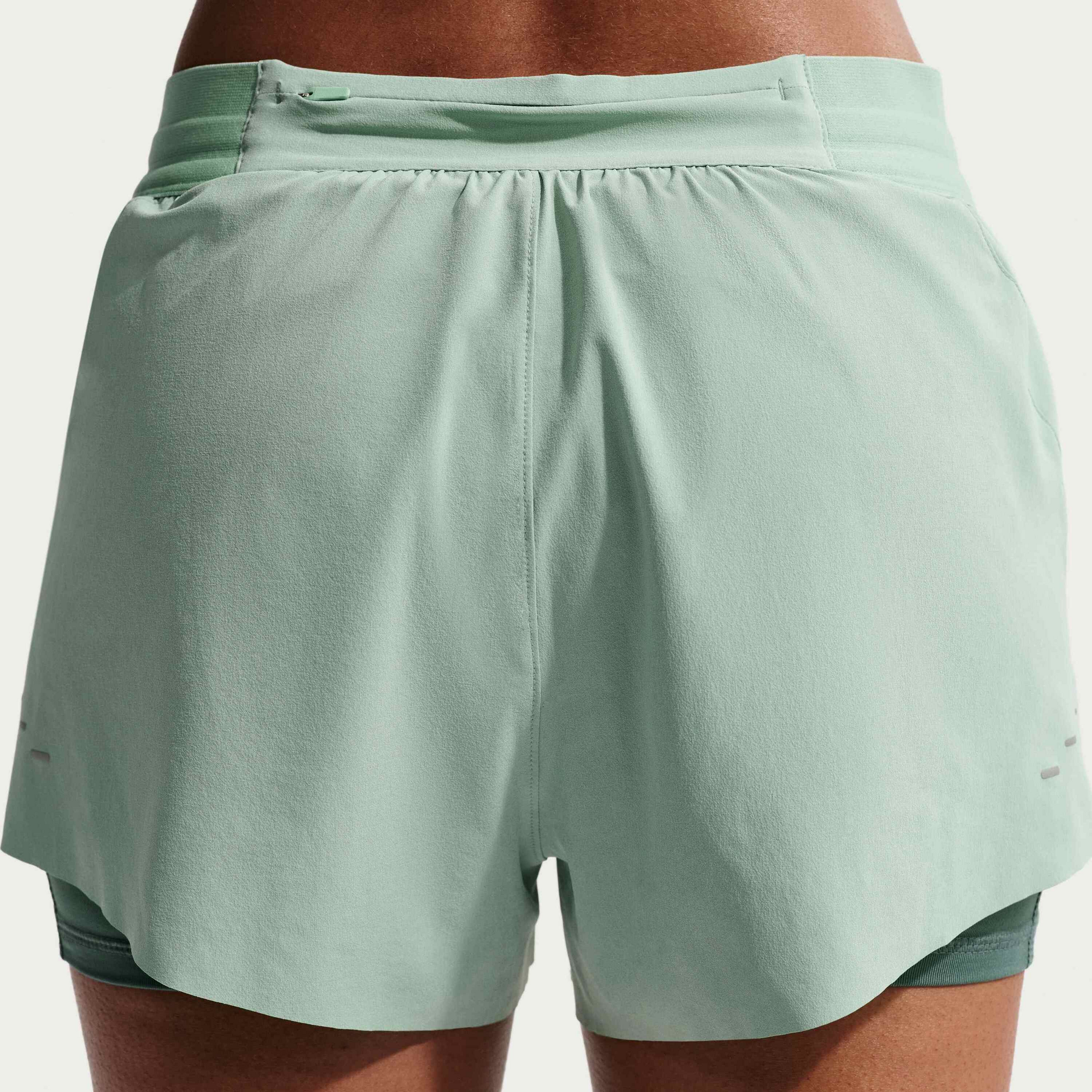 NIKE, Women's Dri-fit Mid-rise 2-in-1 Running Shorts Swift