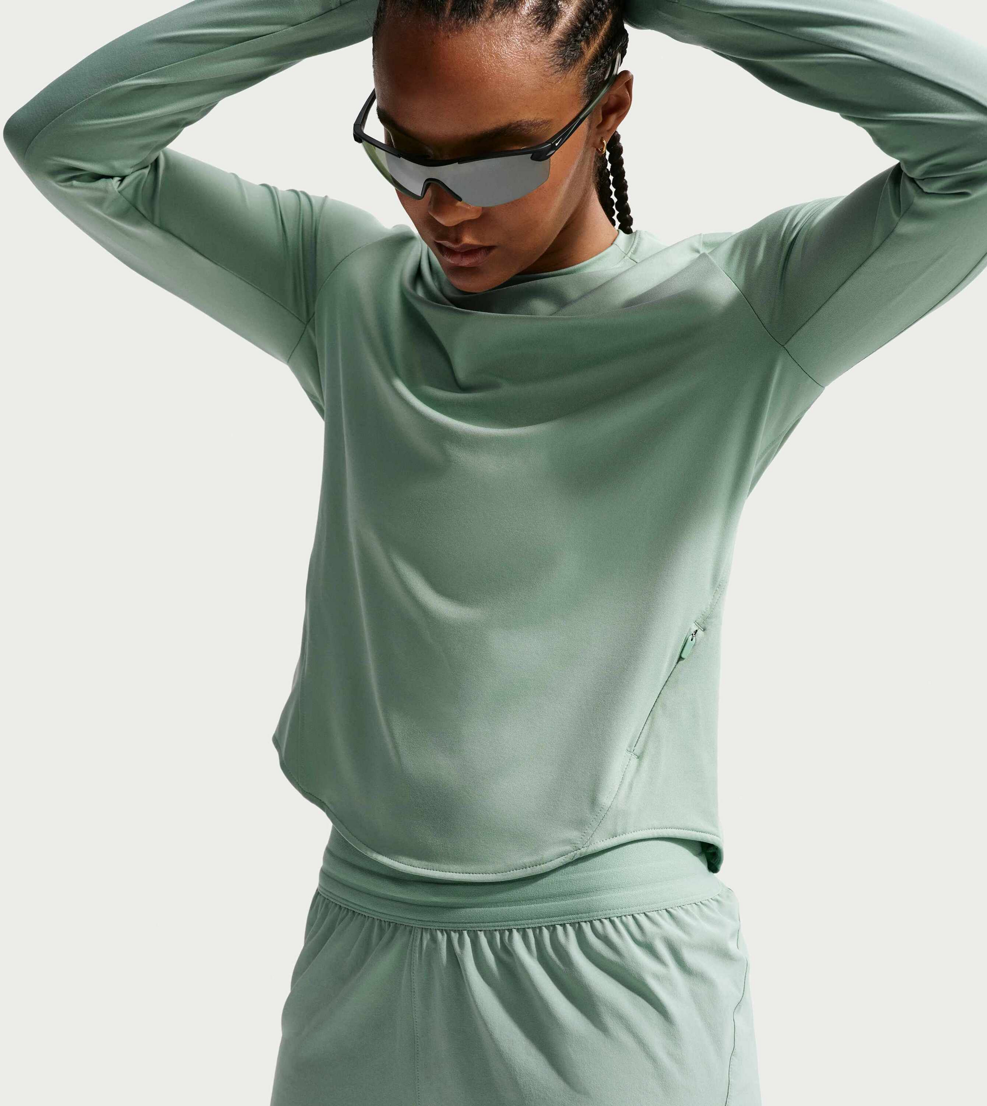 NIKE, Women's Dri-fit Mid-rise 2-in-1 Running Shorts Swift