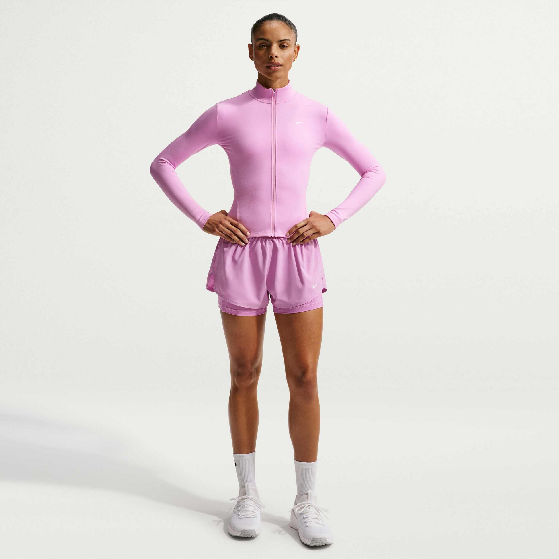 NIKE, Women's Dri-fit Mid-rise 8cm (approx.) 2-in-1 Shorts One