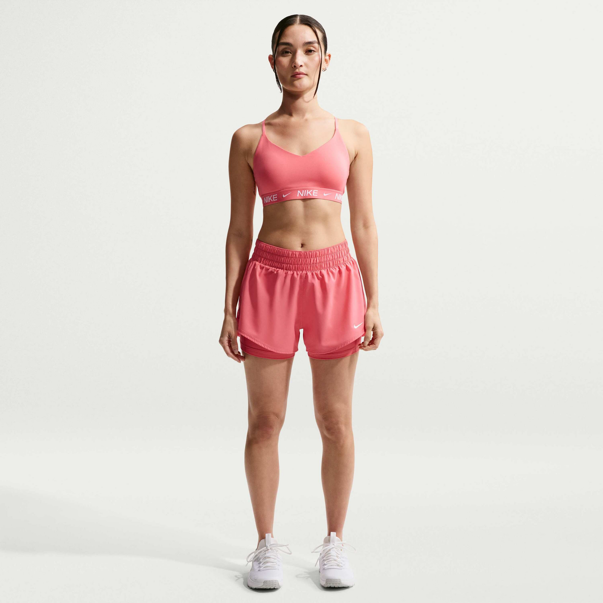 NIKE, Women's Dri-fit Mid-rise 8cm (approx.) 2-in-1 Shorts One