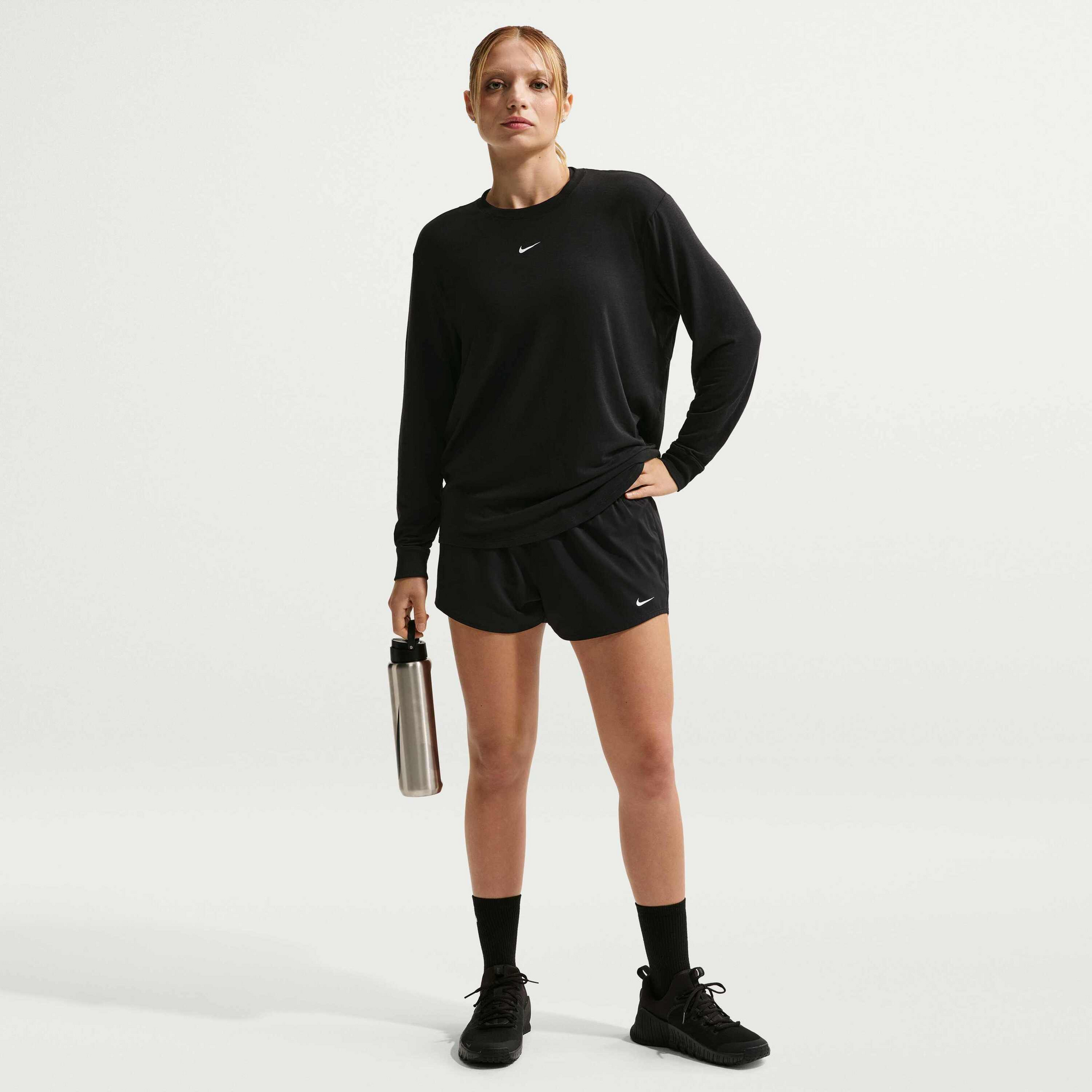 NIKE, Women's Dri-fit Mid-rise 8cm (approx.) Brief-lined Shorts One