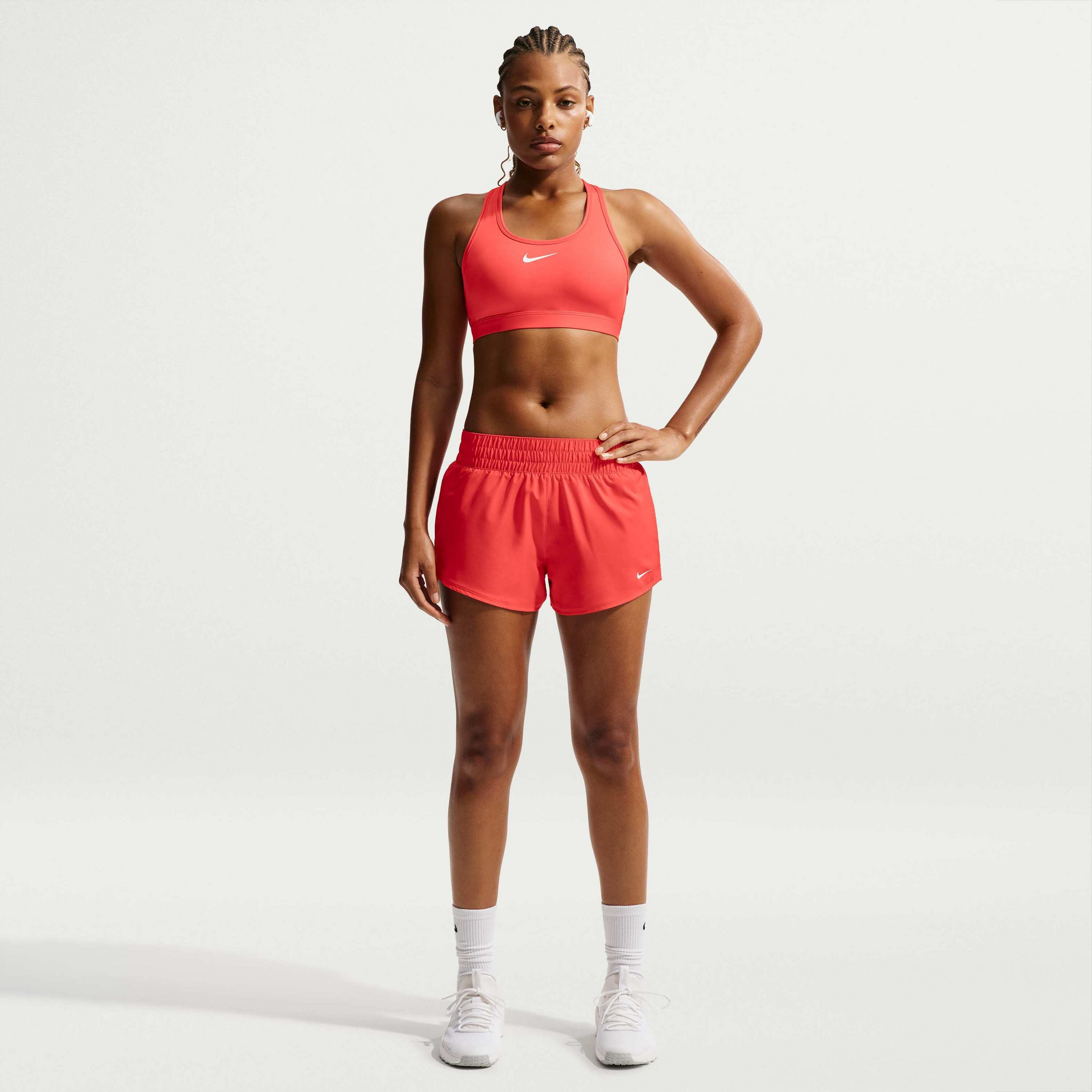 NIKE, Women's Dri-fit Mid-rise 8cm (approx.) Brief-lined Shorts One