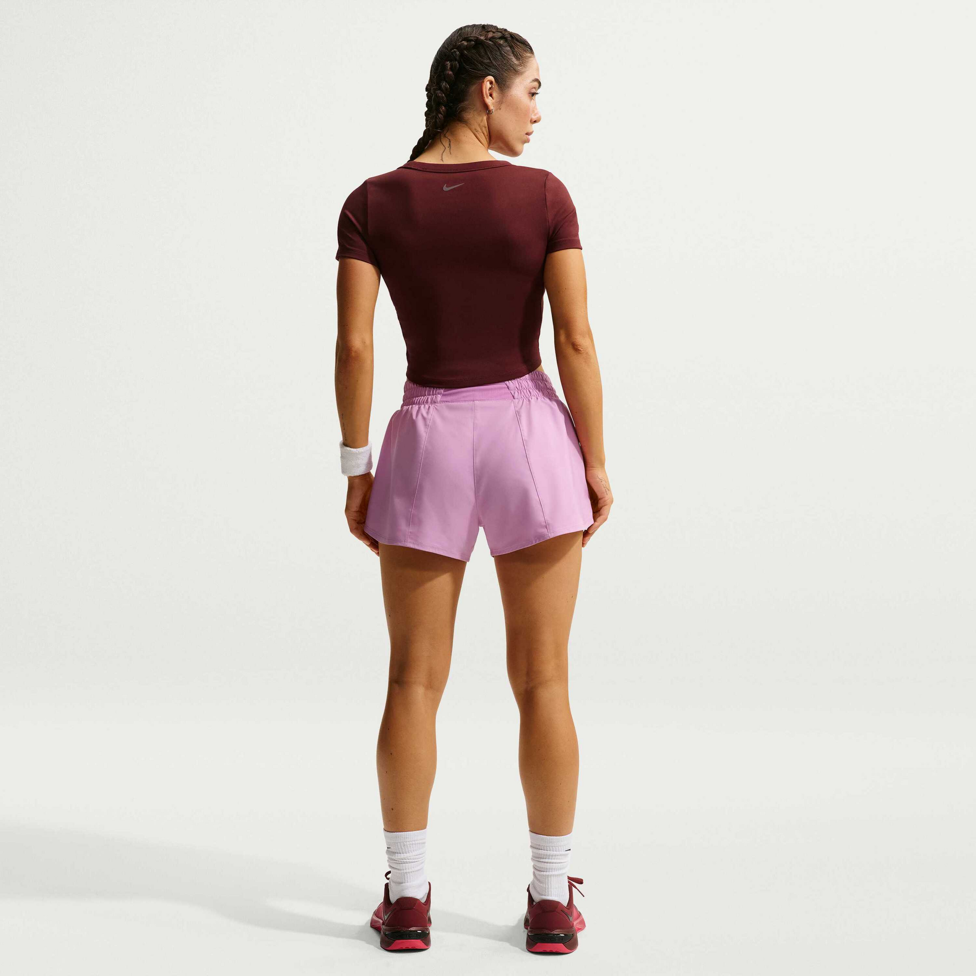 NIKE, Women's Dri-fit Mid-rise 8cm (approx.) Brief-lined Shorts One