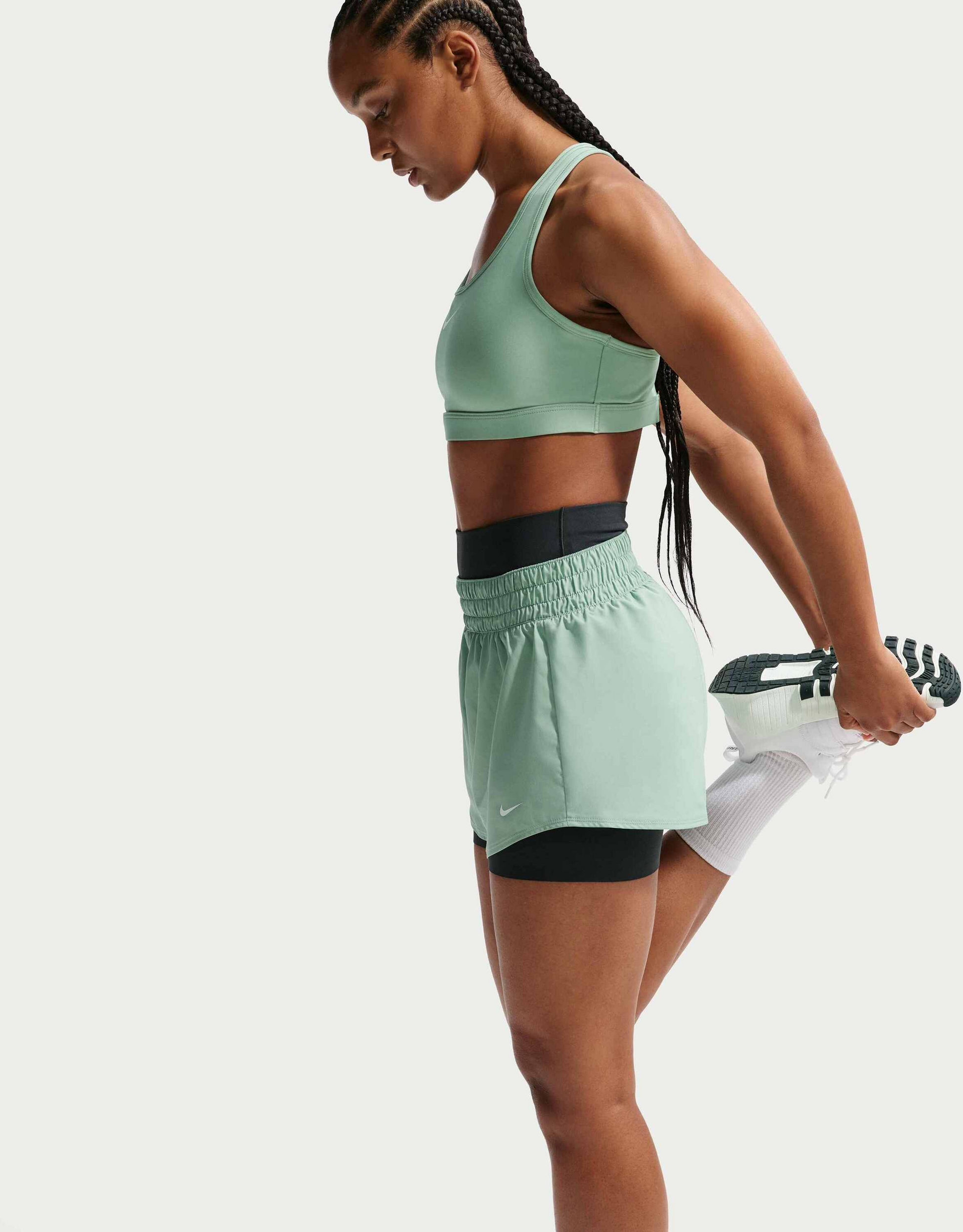 NIKE, Women's Dri-fit Mid-rise 8cm (approx.) Brief-lined Shorts One