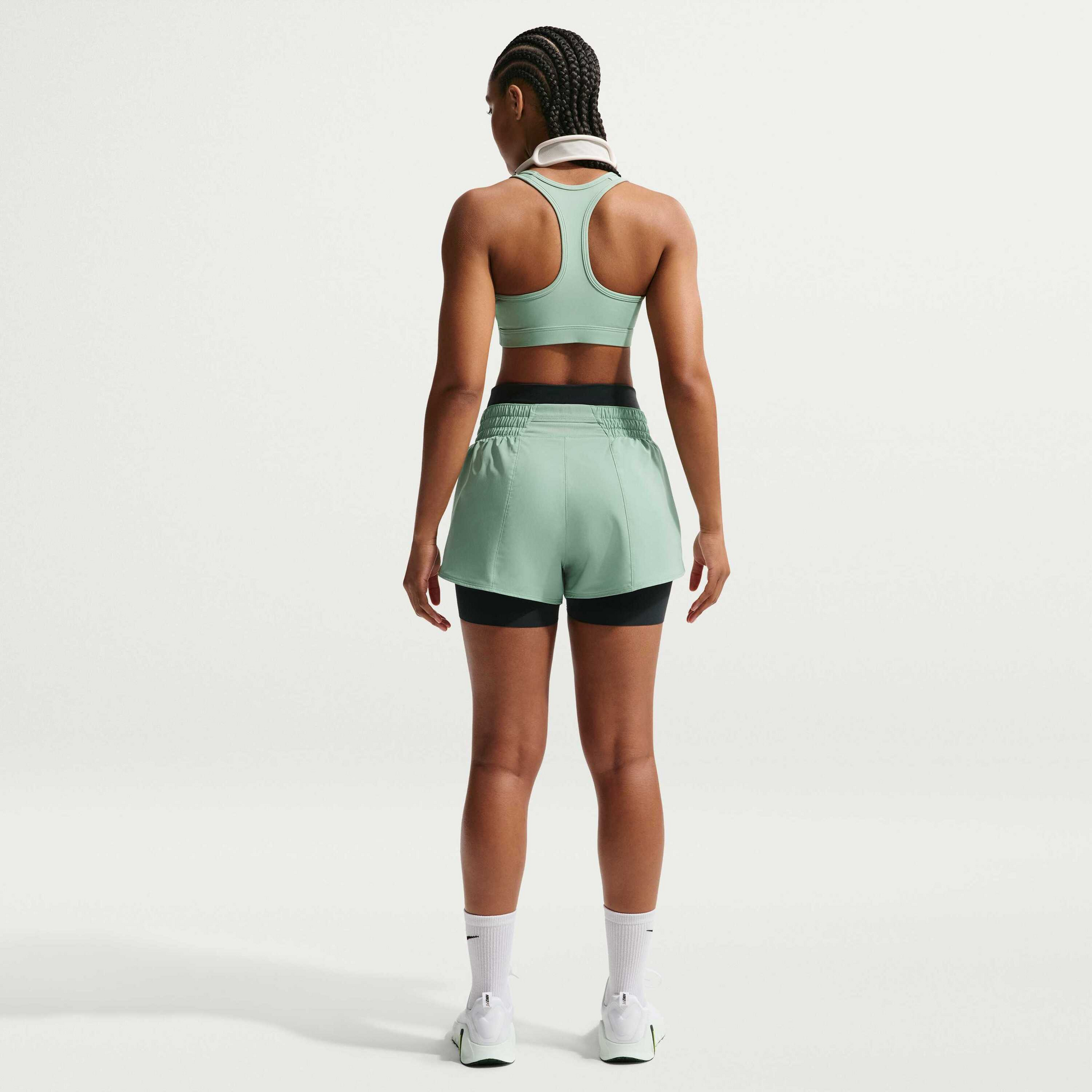 NIKE, Women's Dri-fit Mid-rise 8cm (approx.) Brief-lined Shorts One