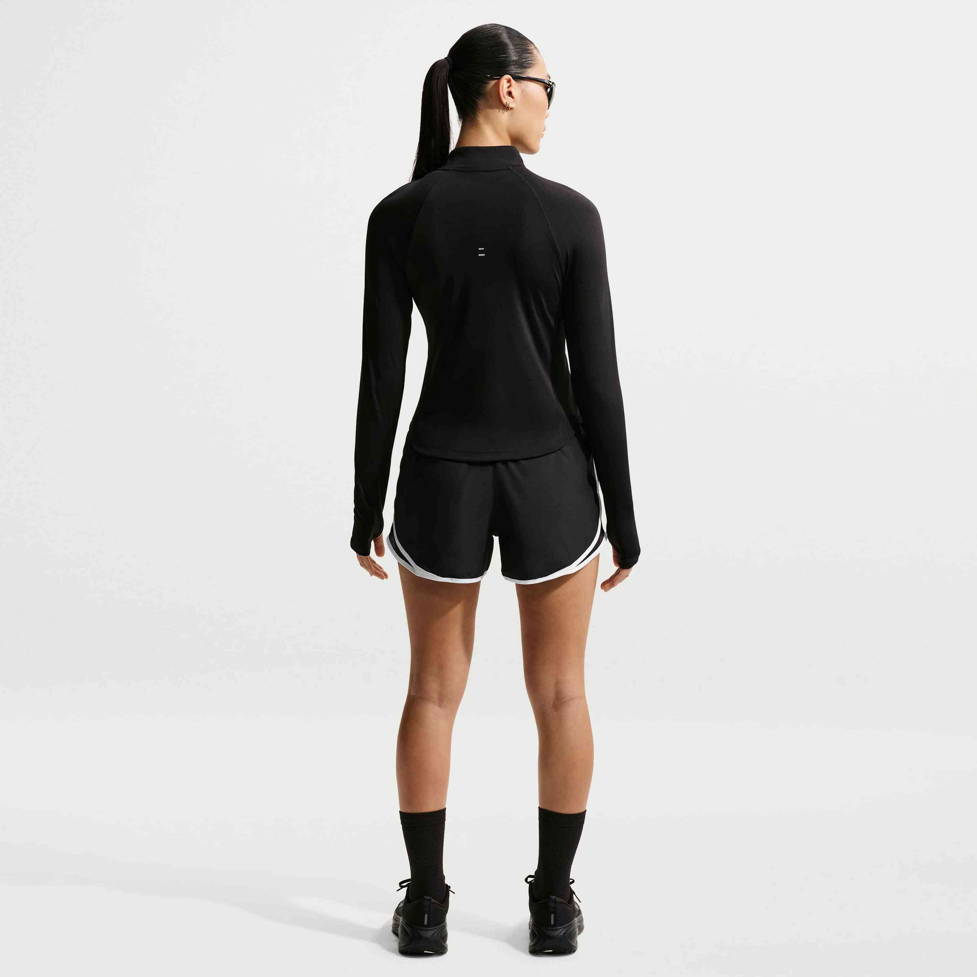 NIKE, Women's Dri-fit Mid-rise Brief-lined Running Shorts Tempo