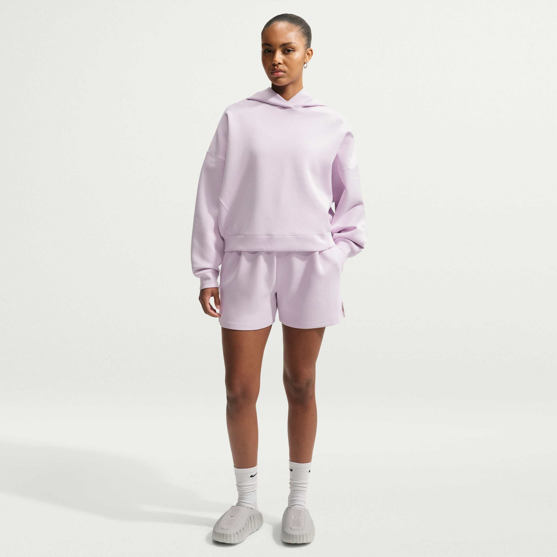 NIKE, Women's Dri-fit Mid-rise Loose 10cm (approx.) Shorts 24.7 Impossiblysoft