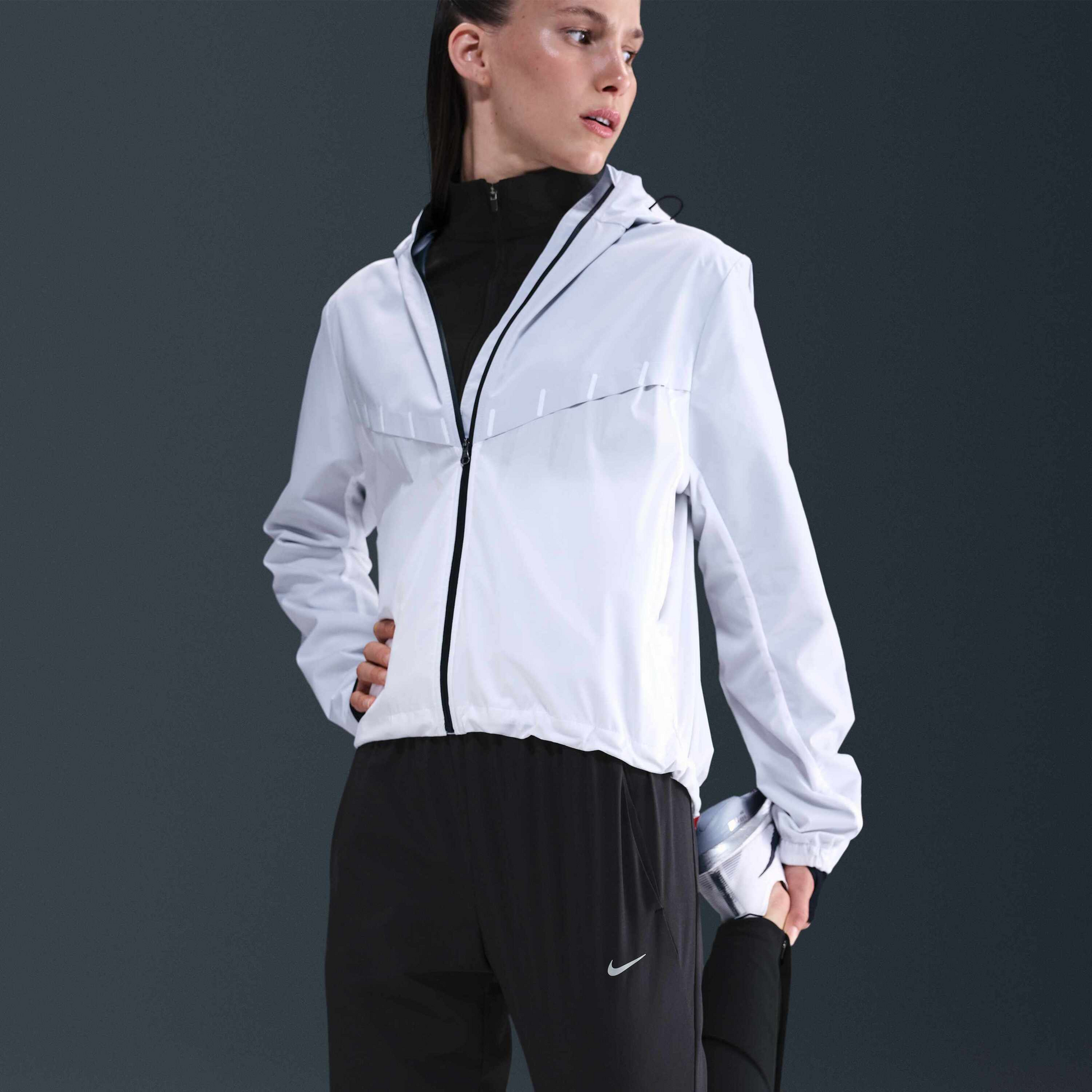 NIKE, Women's Dri-fit Mid-rise Running Trousers Swift