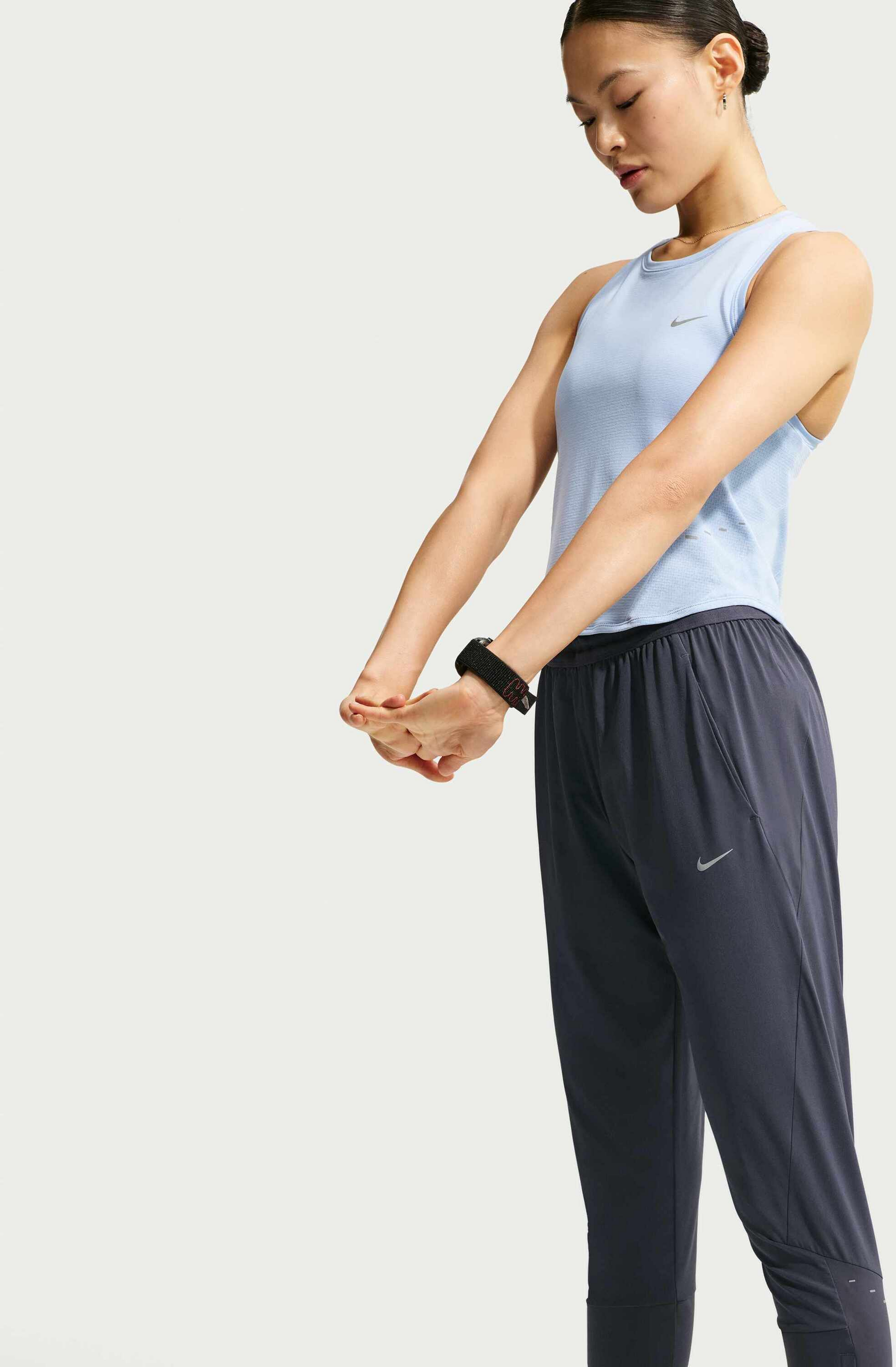 NIKE, Women's Dri-fit Mid-rise Running Trousers Swift