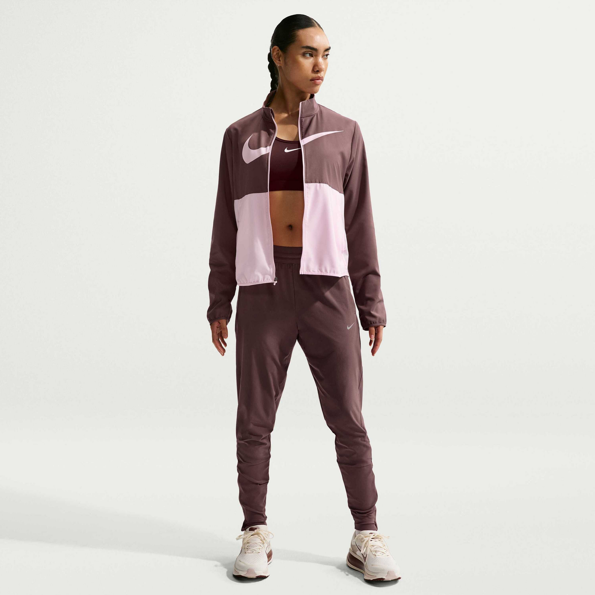 NIKE, Women's Dri-fit Mid-rise Running Trousers Swift