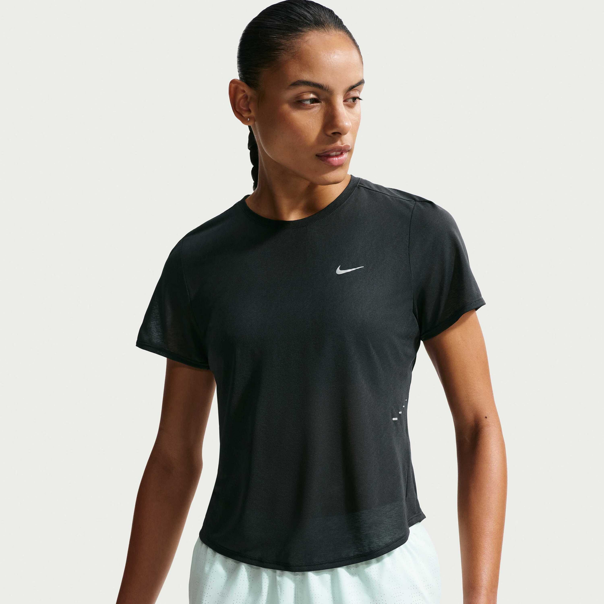 NIKE, Women's Dri-fit Short-sleeve Running Top Swift Breathe