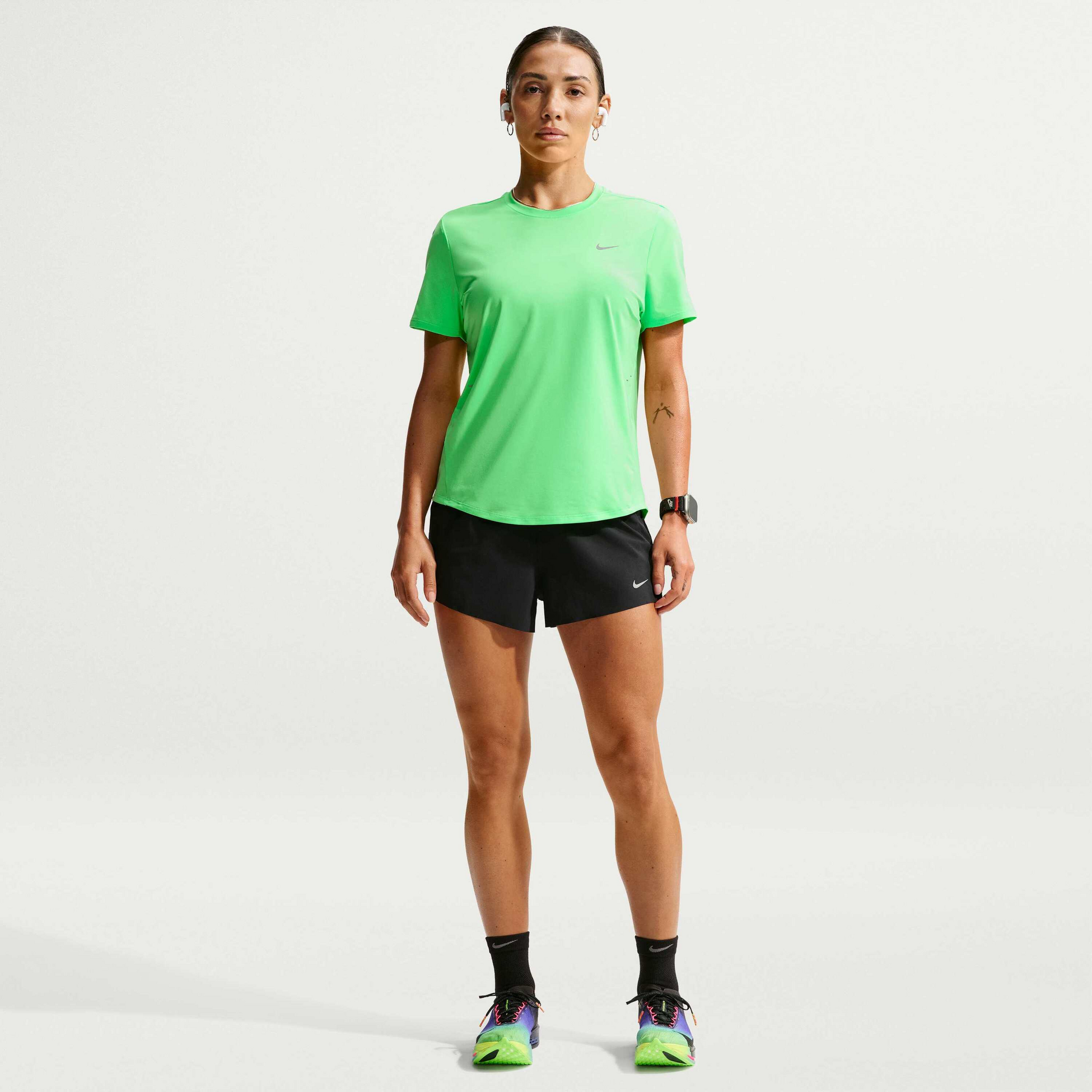 NIKE, Women's Dri-fit Short-sleeve Running Top Swift
