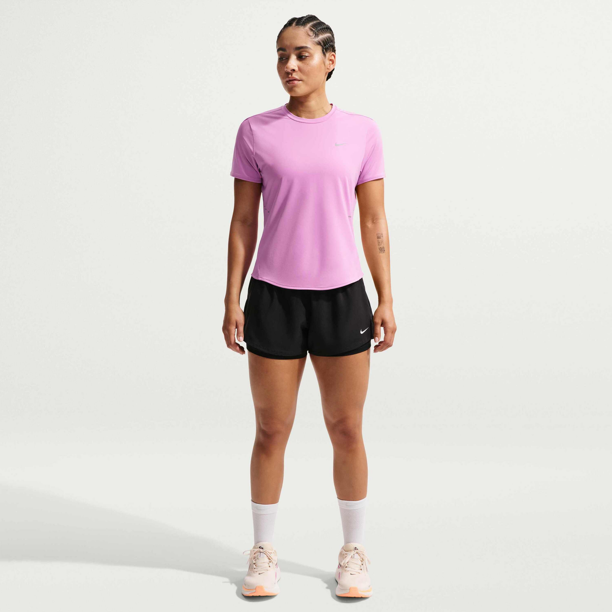 NIKE, Women's Dri-fit Short-sleeve Running Top Swift