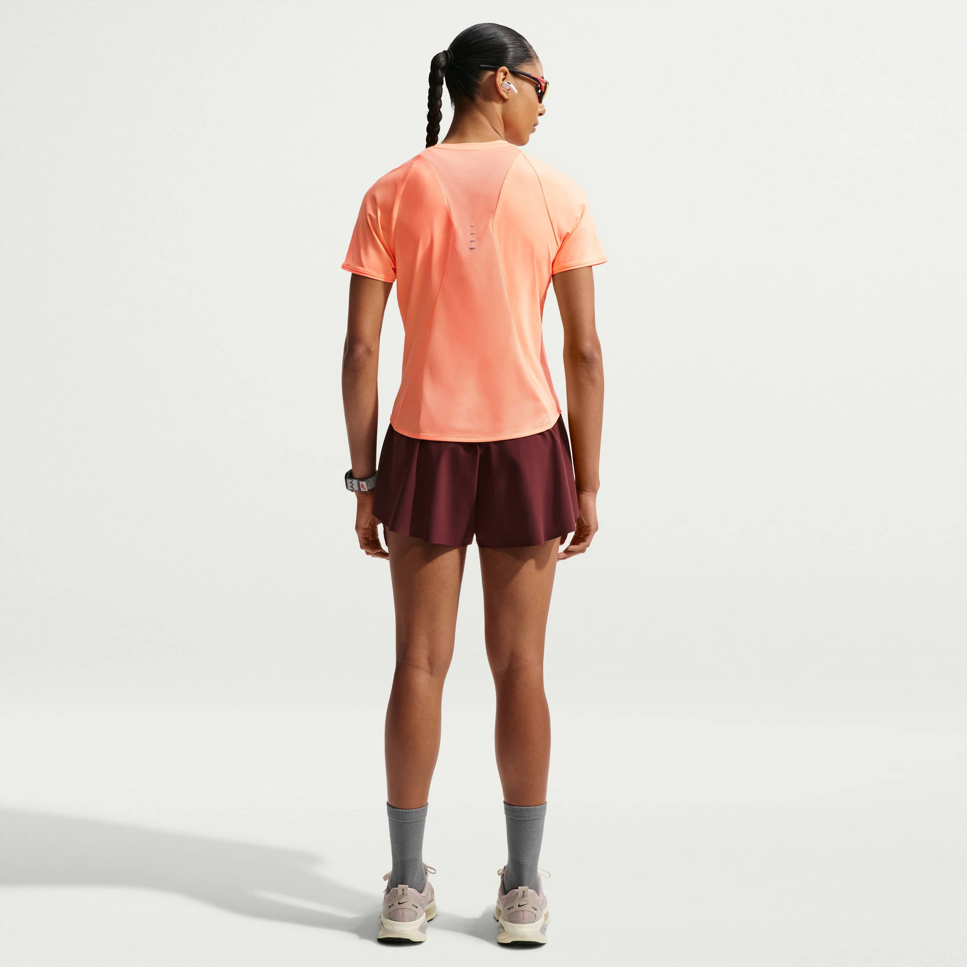 NIKE, Women's Dri-fit Short-sleeve Running Top Swift