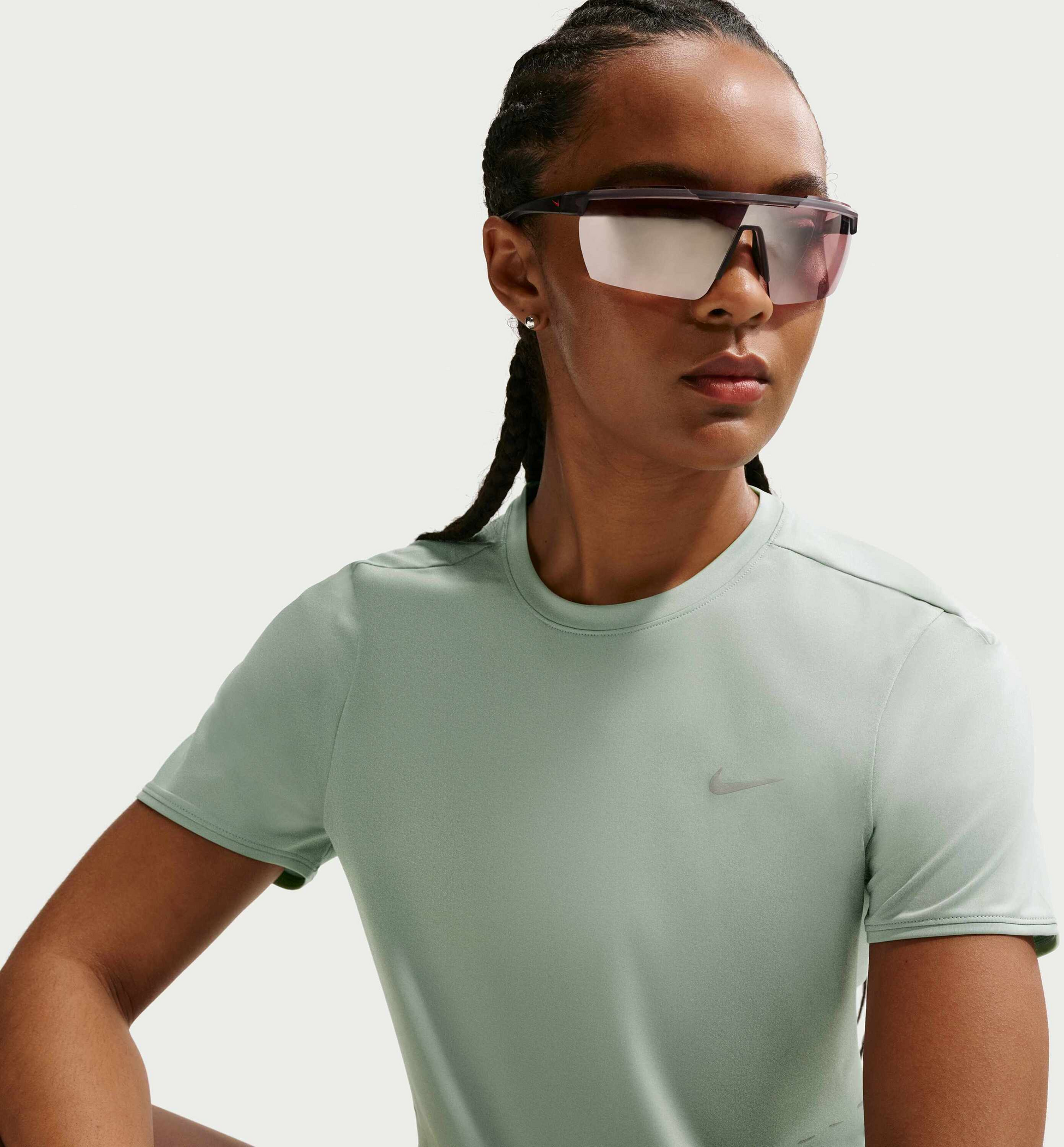 NIKE, Women's Dri-fit Short-sleeve Running Top Swift