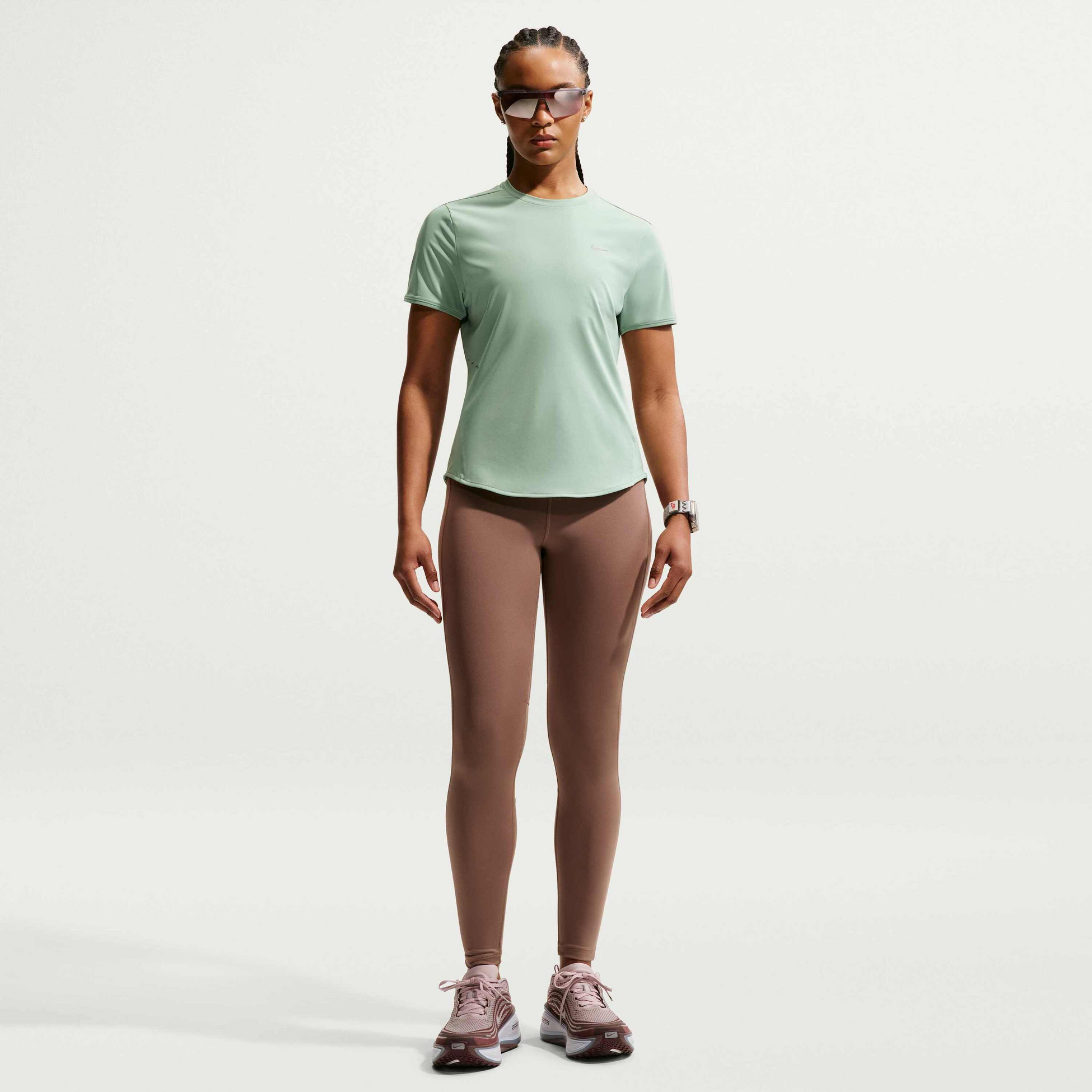 NIKE, Women's Dri-fit Short-sleeve Running Top Swift