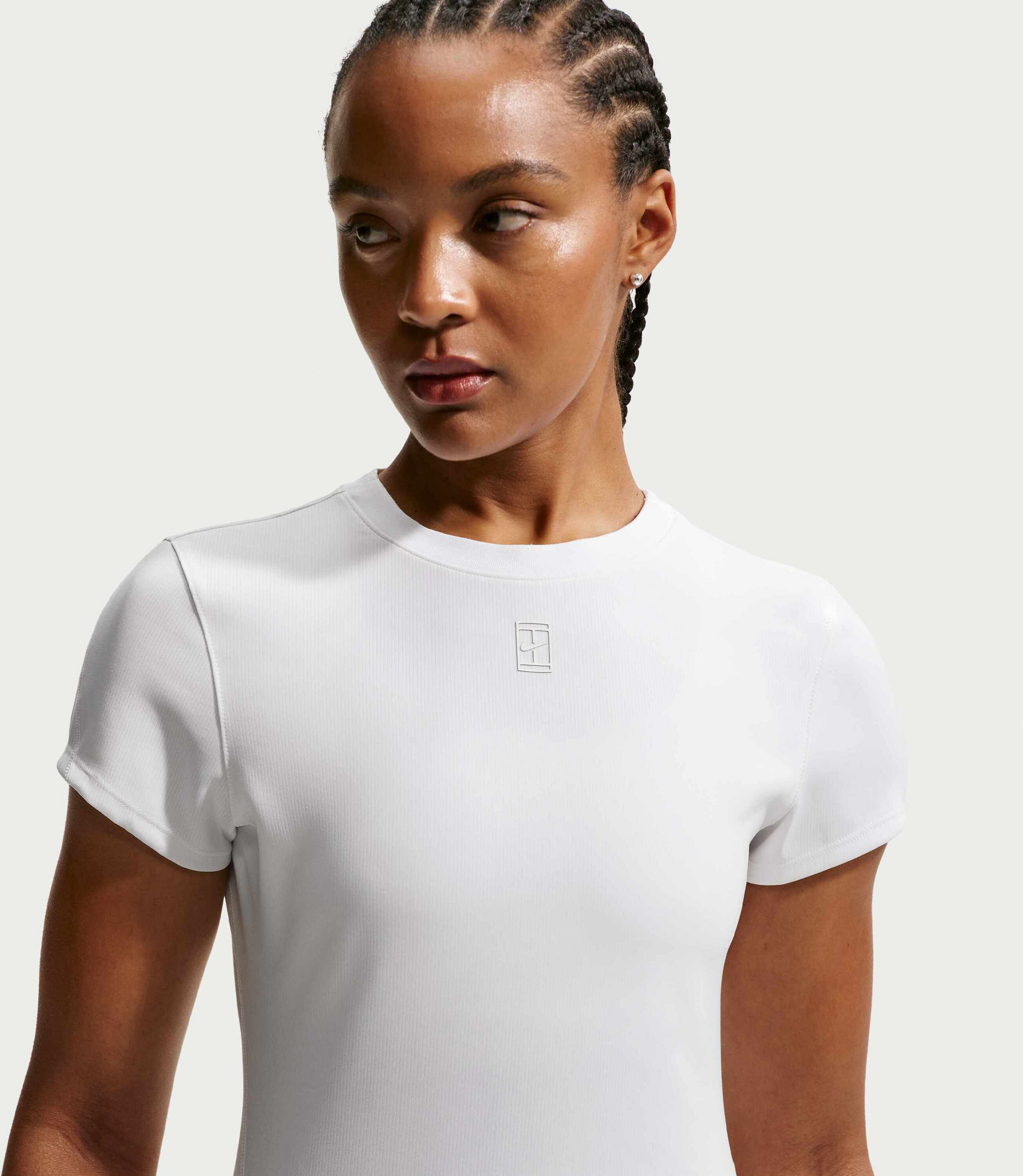 NIKE, Women's Dri-fit Short-sleeve Tennis Top Nikecourt Advantage