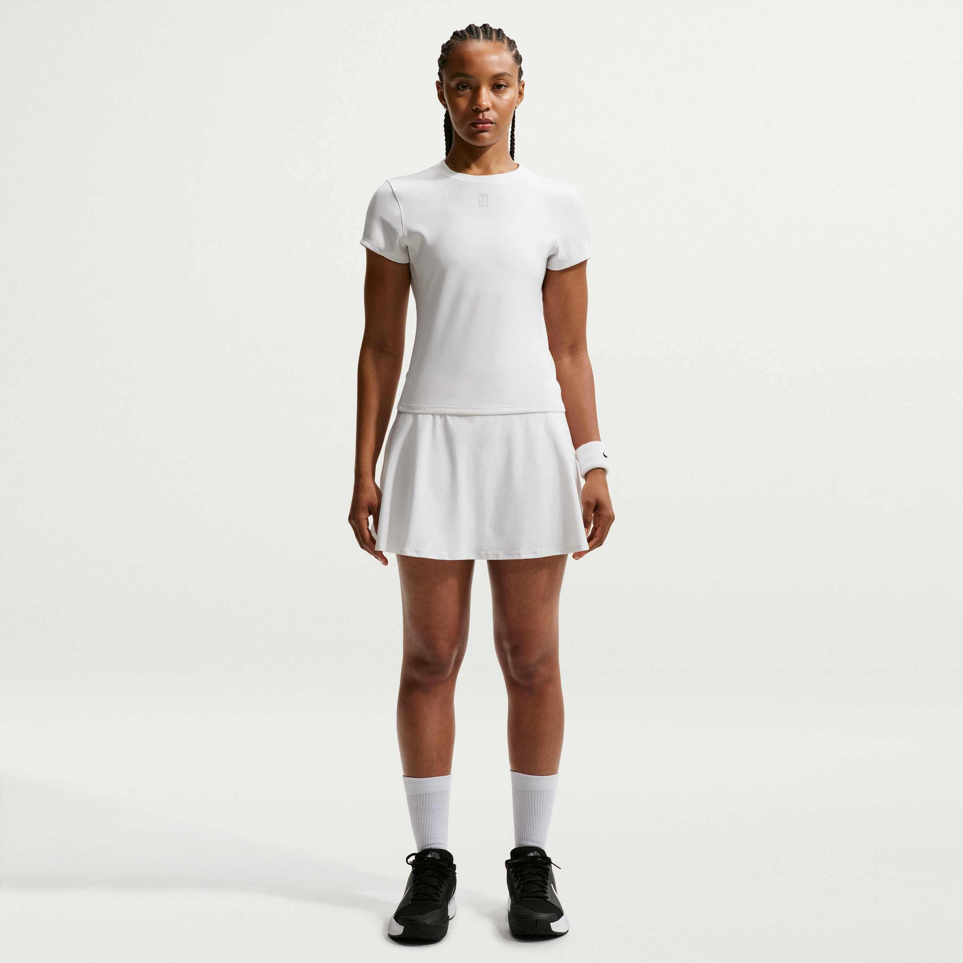 NIKE, Women's Dri-fit Short-sleeve Tennis Top Nikecourt Advantage