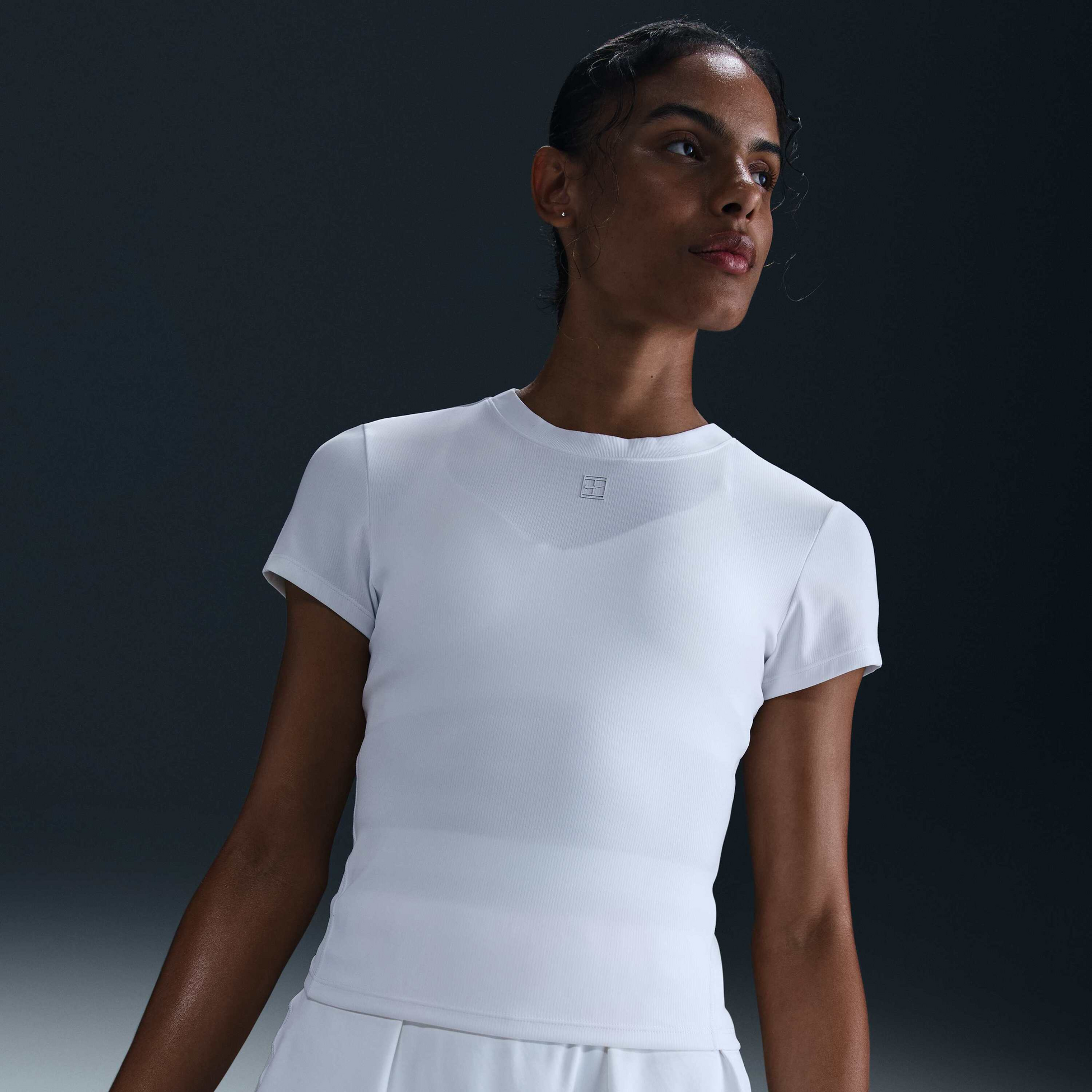 NIKE, Women's Dri-fit Short-sleeve Tennis Top Nikecourt Advantage