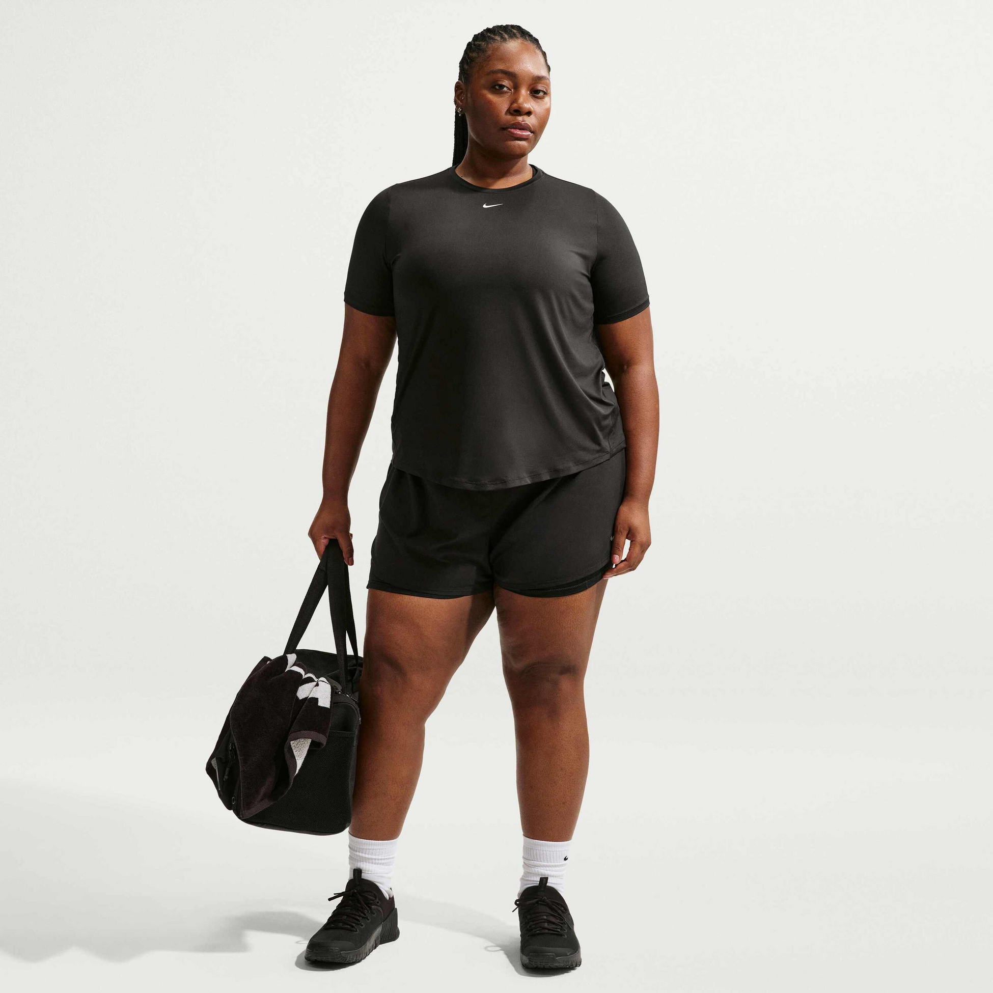 NIKE, Women's Dri-fit Short-sleeve Top (plus Size) One Classic