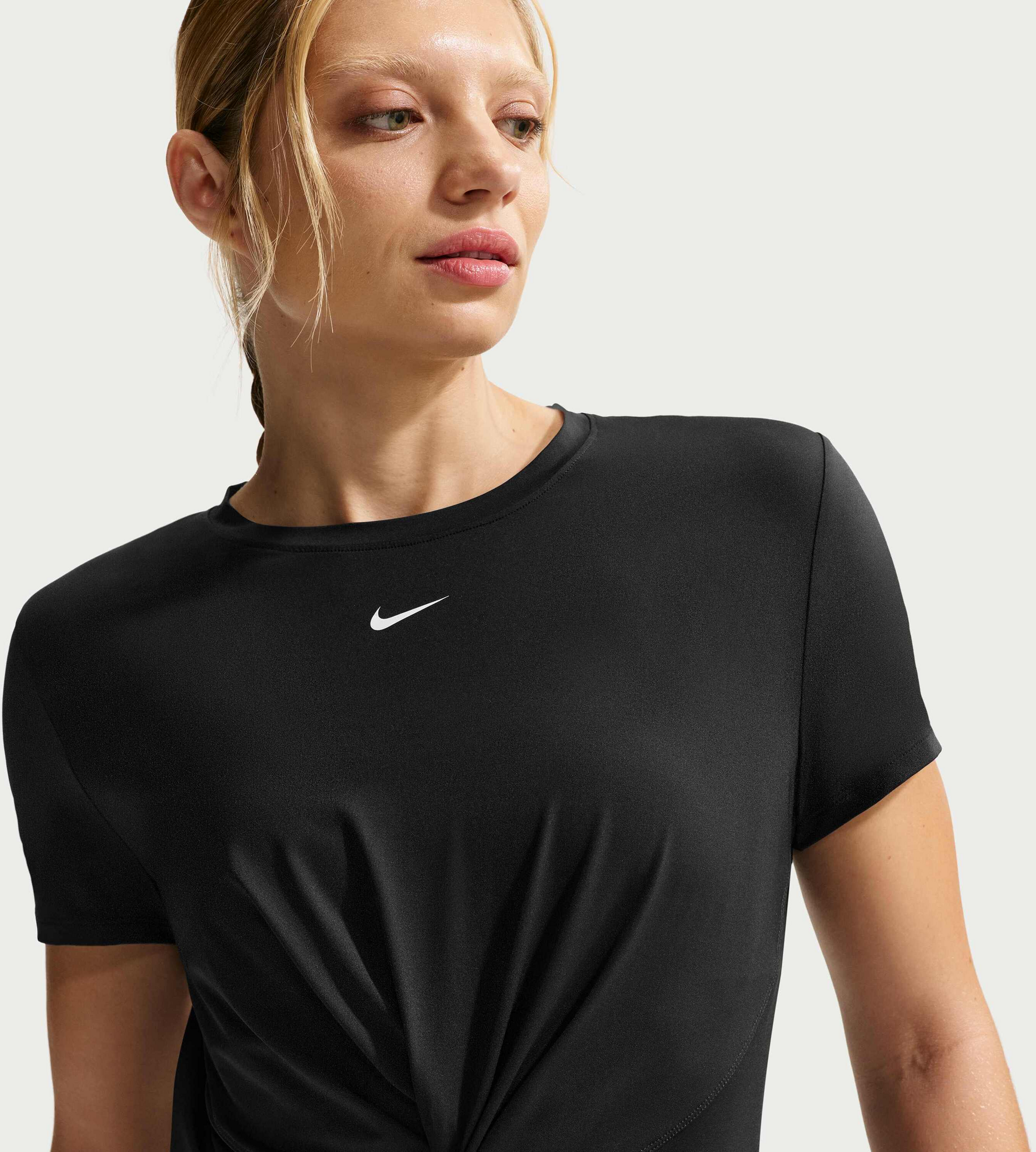 NIKE, Women's Dri-fit Short-sleeve Top One Classic Twist