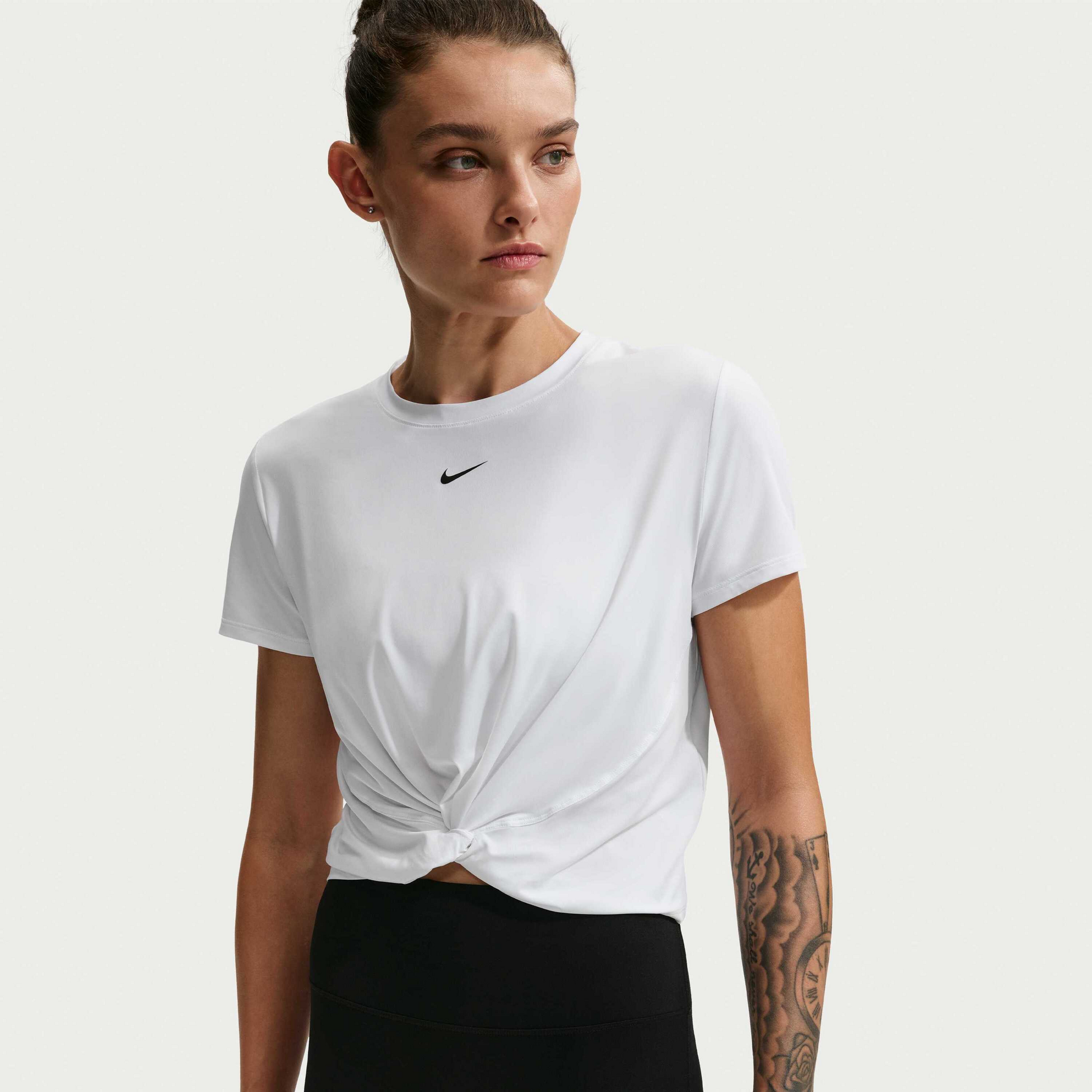 NIKE, Women's Dri-fit Short-sleeve Top One Classic Twist