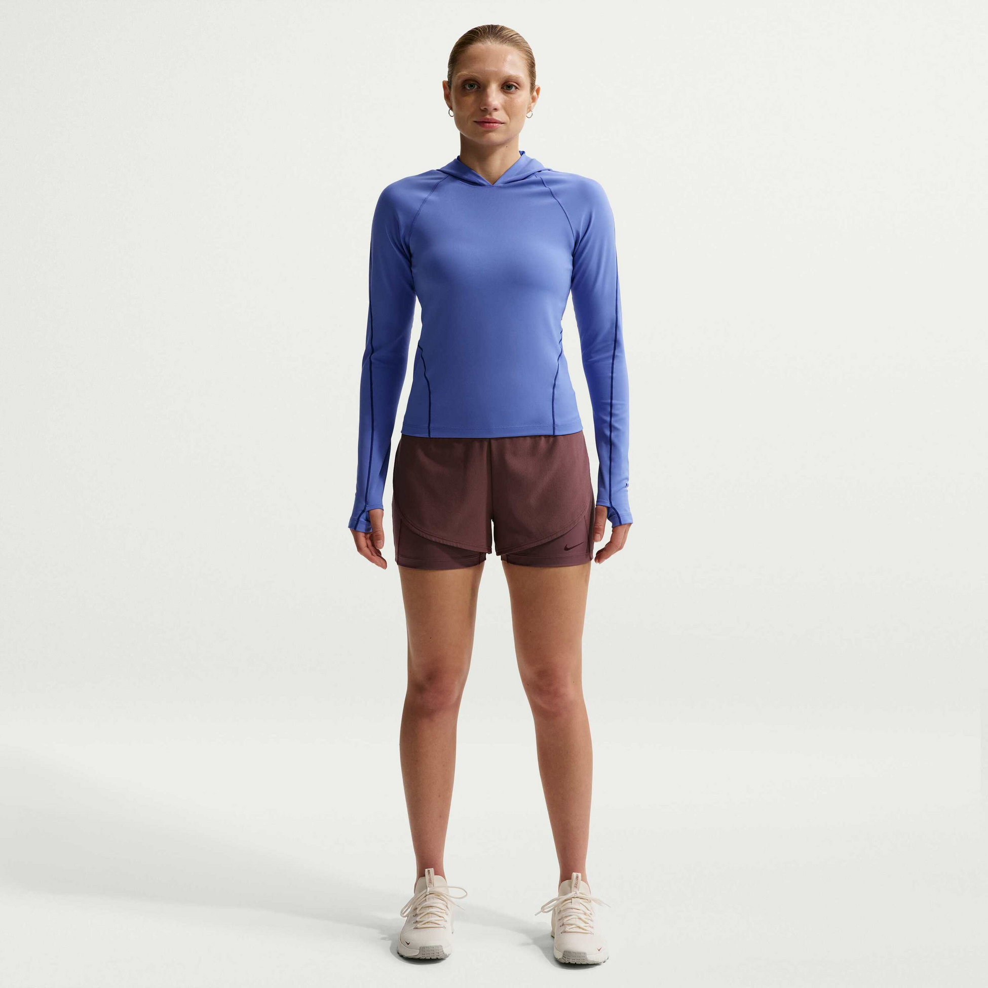 NIKE, Women's Dri-fit Slim Hooded Long-sleeve Top Universa