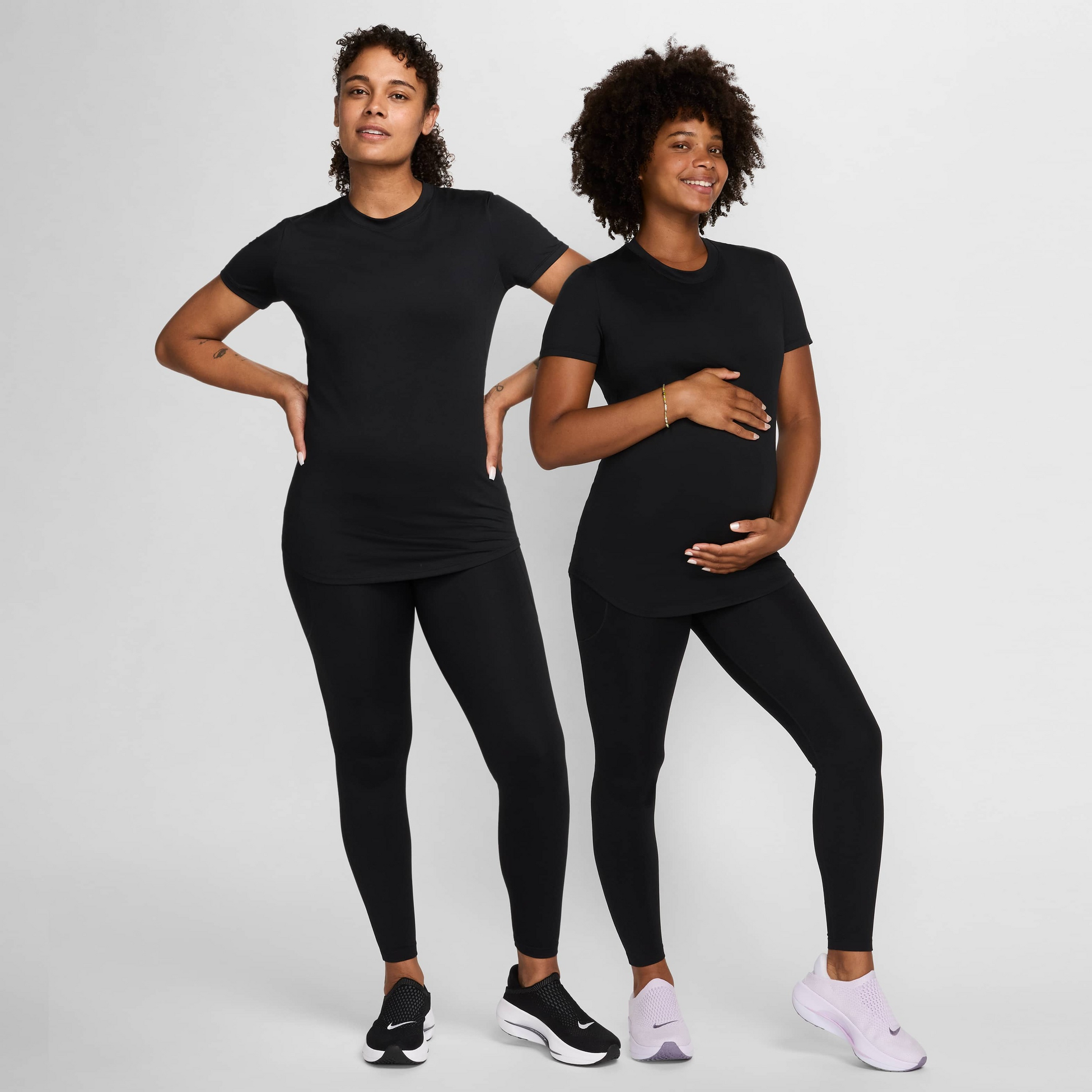 NIKE, Women's Dri-fit Slim-fit Short-sleeve Top (maternity) (m) One