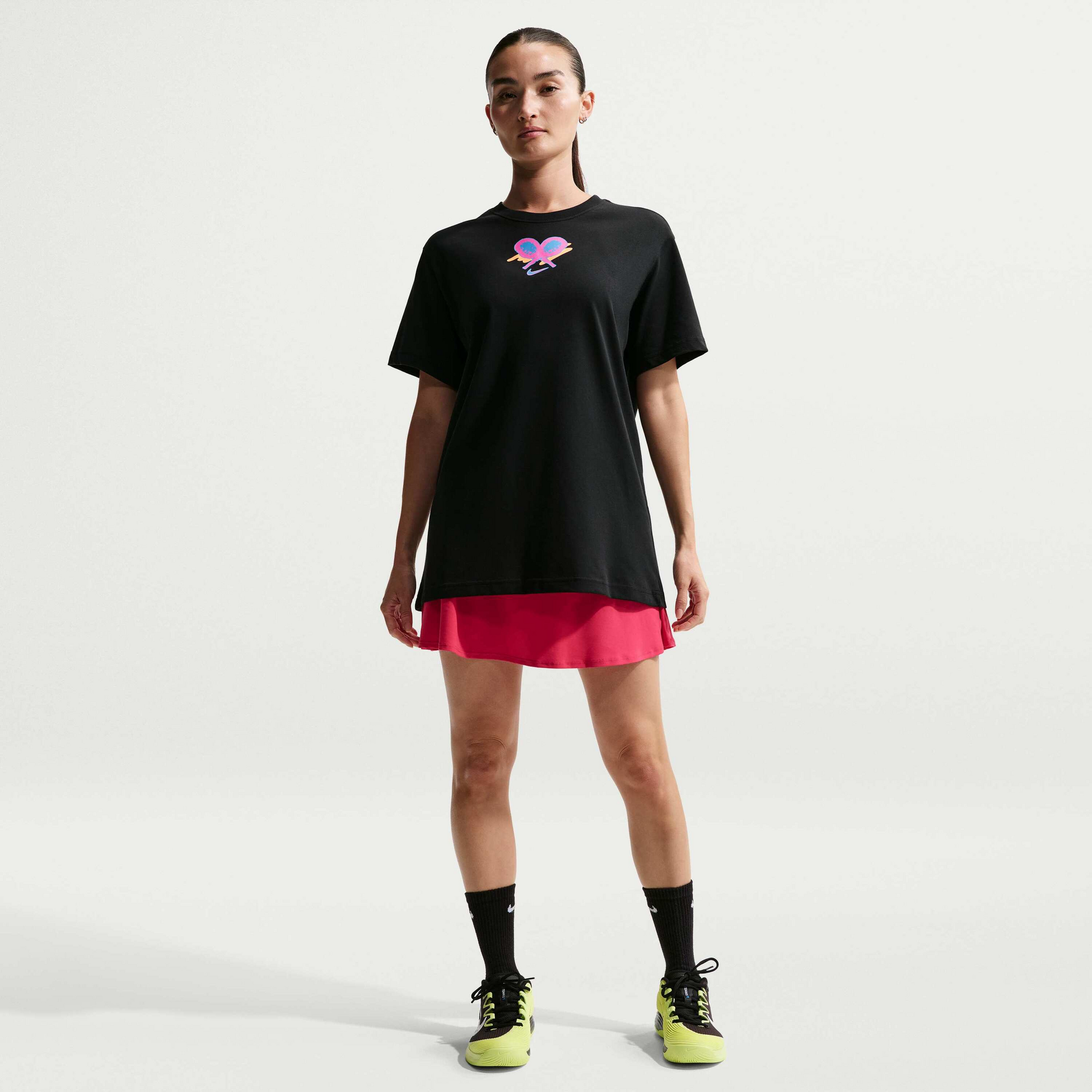 NIKE, Women's Dri-fit Tennis T-shirt Slam
