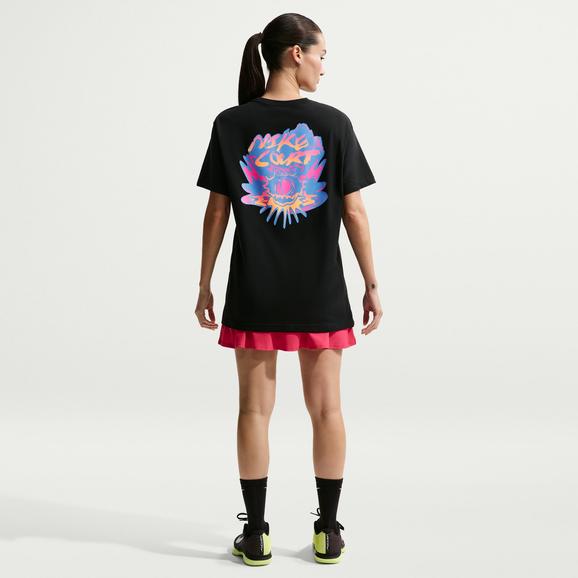NIKE, Women's Dri-fit Tennis T-shirt Slam