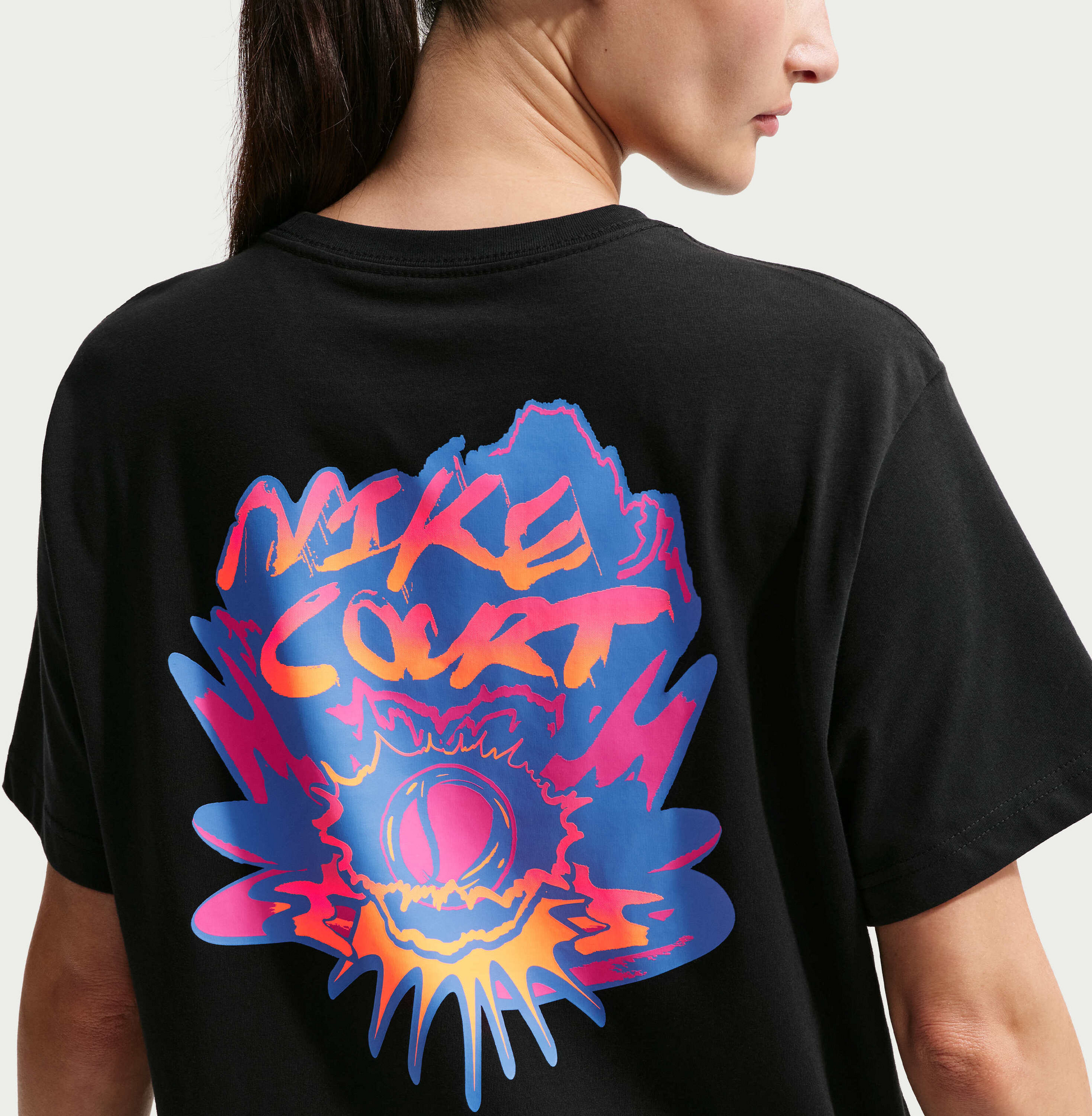 NIKE, Women's Dri-fit Tennis T-shirt Slam