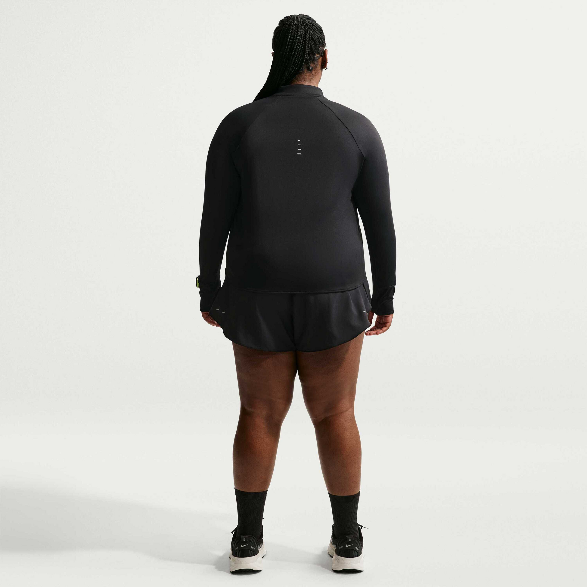 NIKE, Women's Dri-fit Uv 1/4-zip Running Top (plus Size) Swift