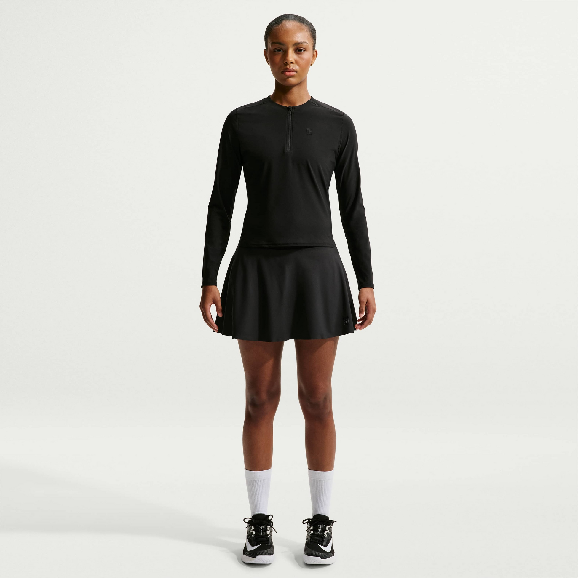 NIKE, Women's Dri-fit-mid Layer Tennis Top Nikecourt Advantage