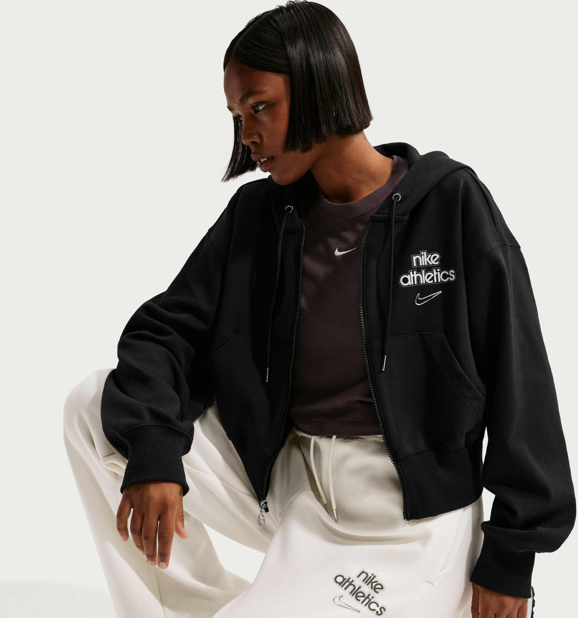 NIKE, Women's Full-zip Hoodie Sportswear Phoenix Fleece