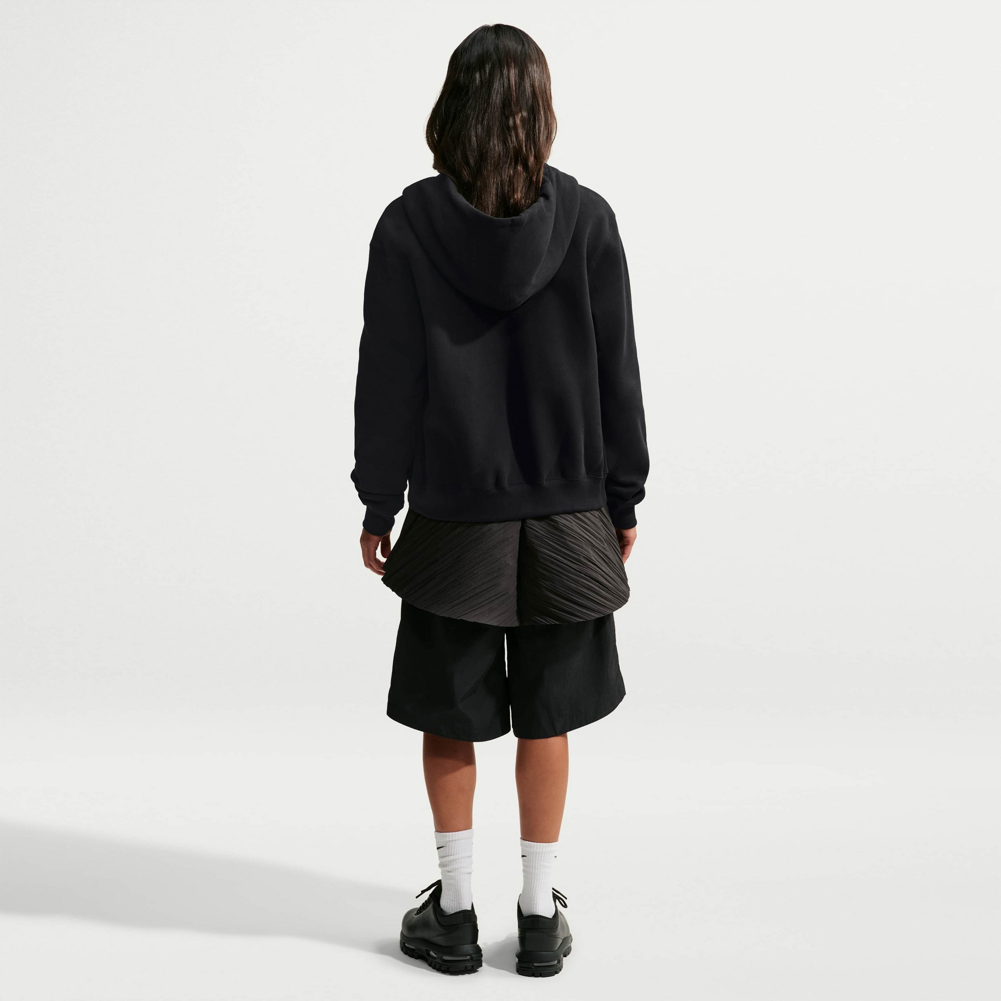 NIKE, Women's Full-zip Hoodie Studio Fleece Medium Weight