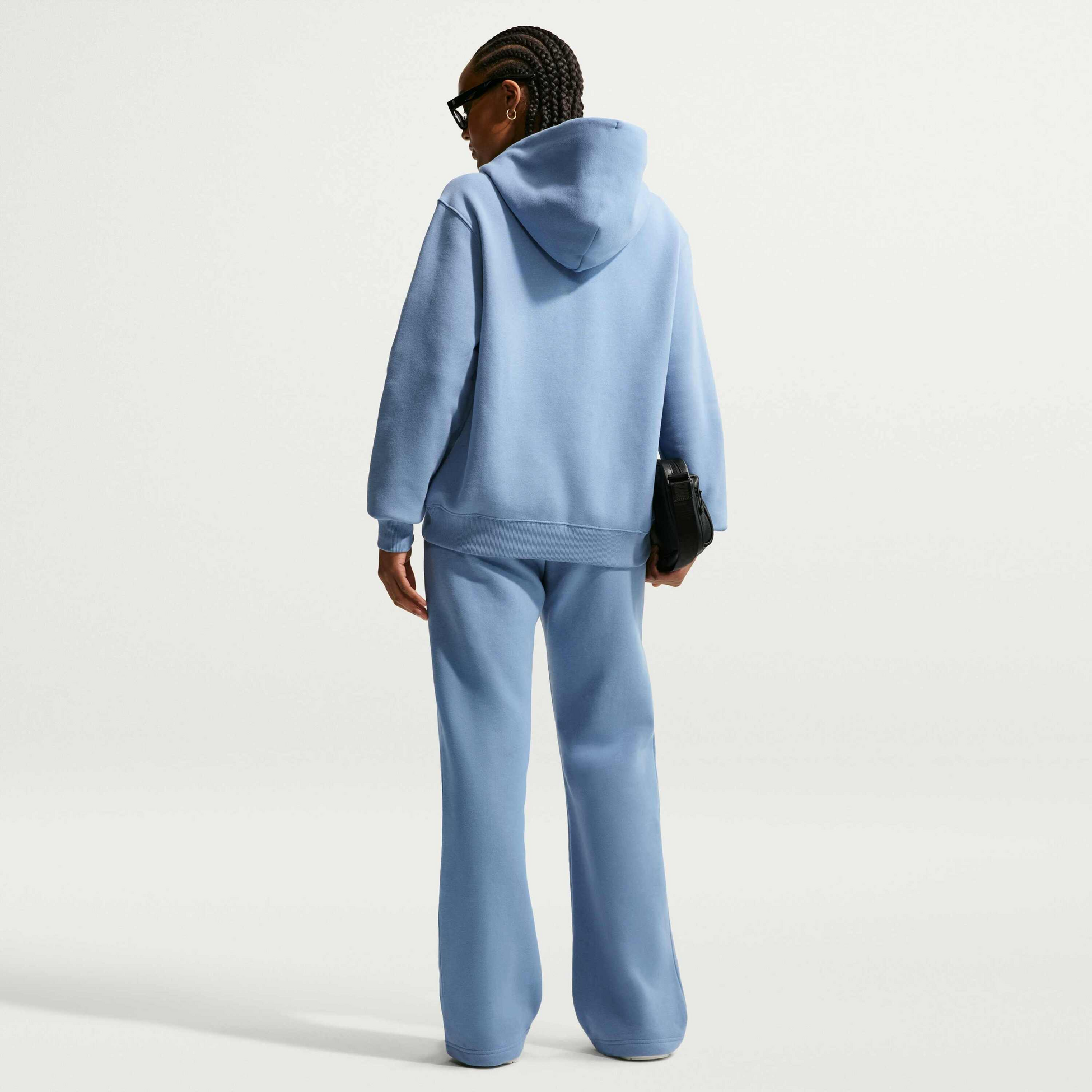 NIKE, Women's Full-zip Hoodie Studio Fleece Medium Weight