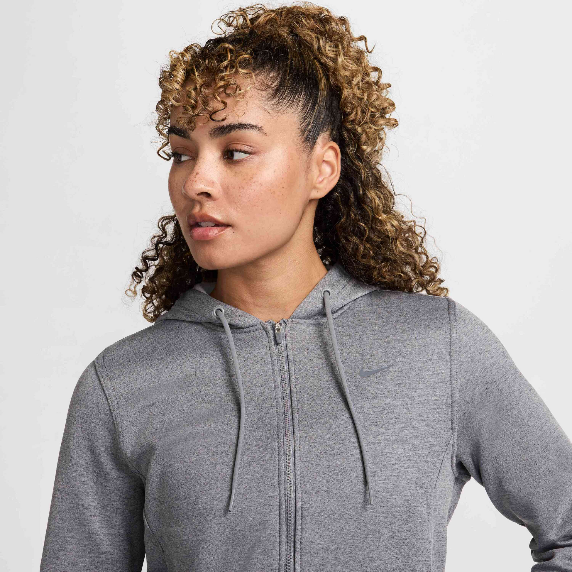 NIKE, Women's Full-zip Hoodie Therma-fit One