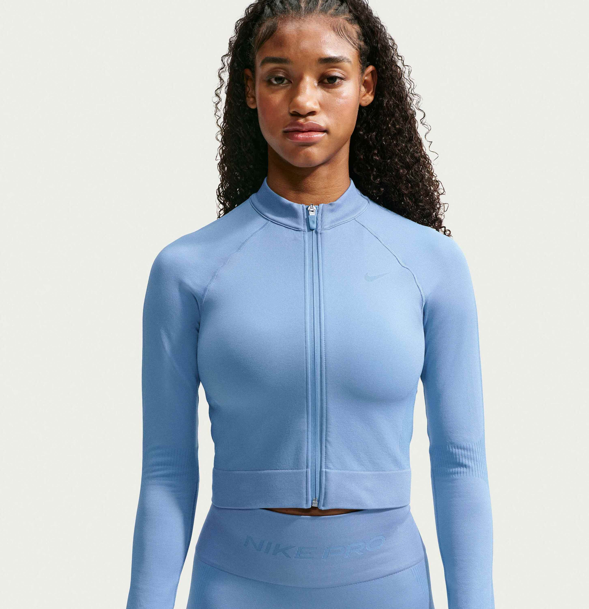 NIKE, Women's Full-zip Training Top Pro Seamless