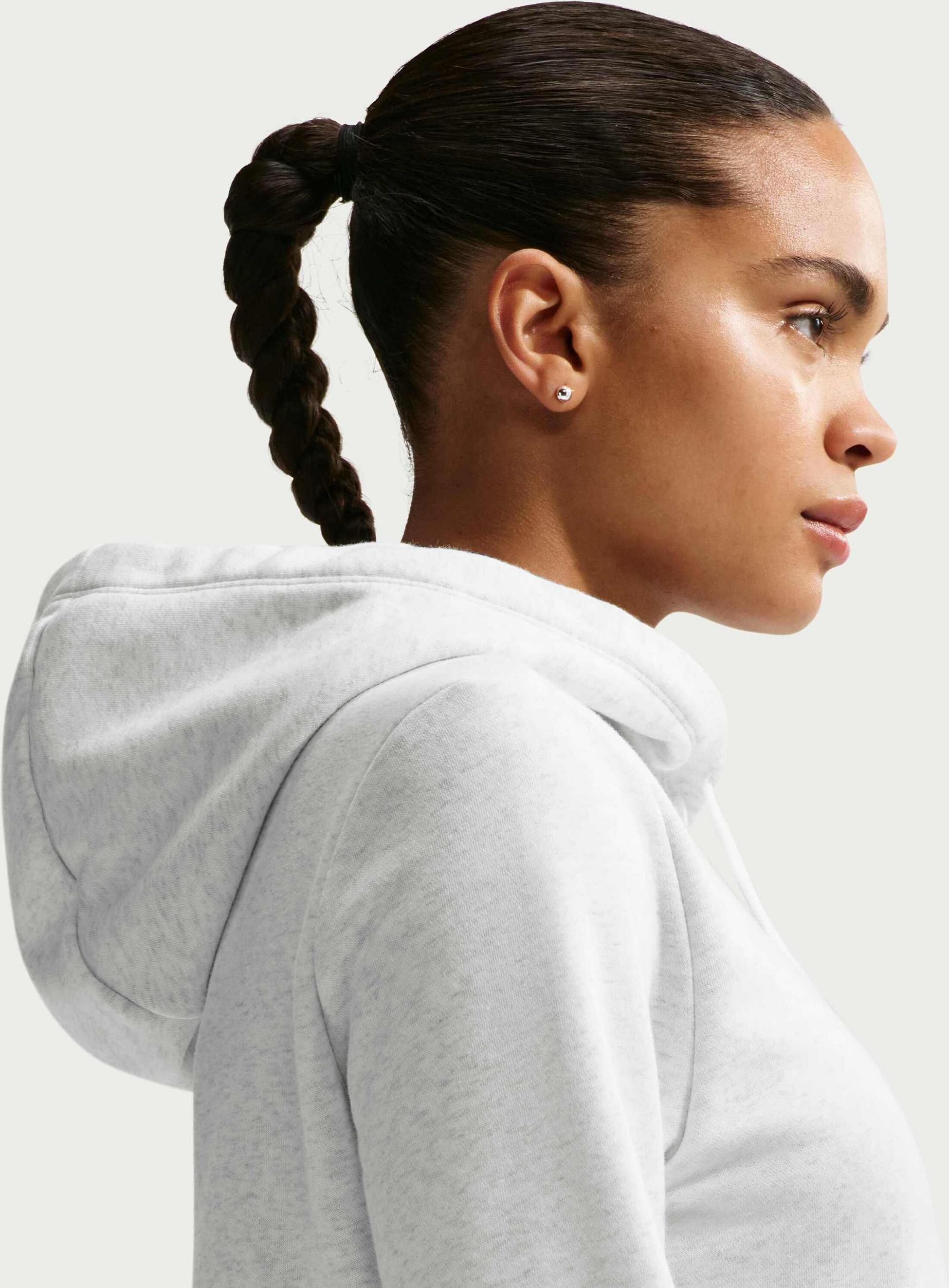 NIKE, Women's Graphic Pullover Hoodie Sportswear Club Fleece