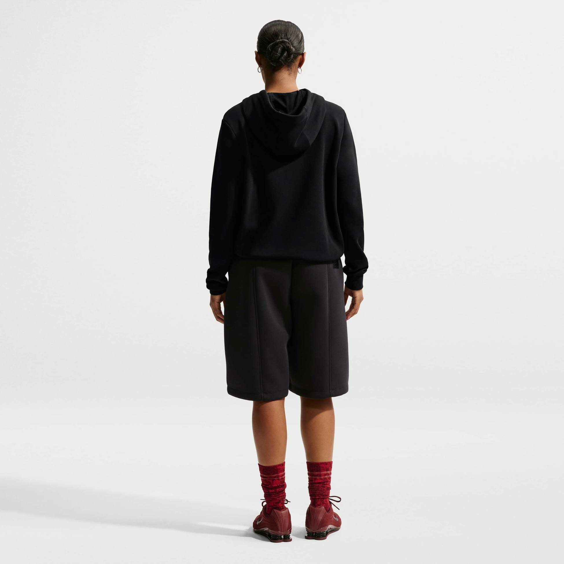 NIKE, Women's Graphic Pullover Hoodie Sportswear Club Fleece