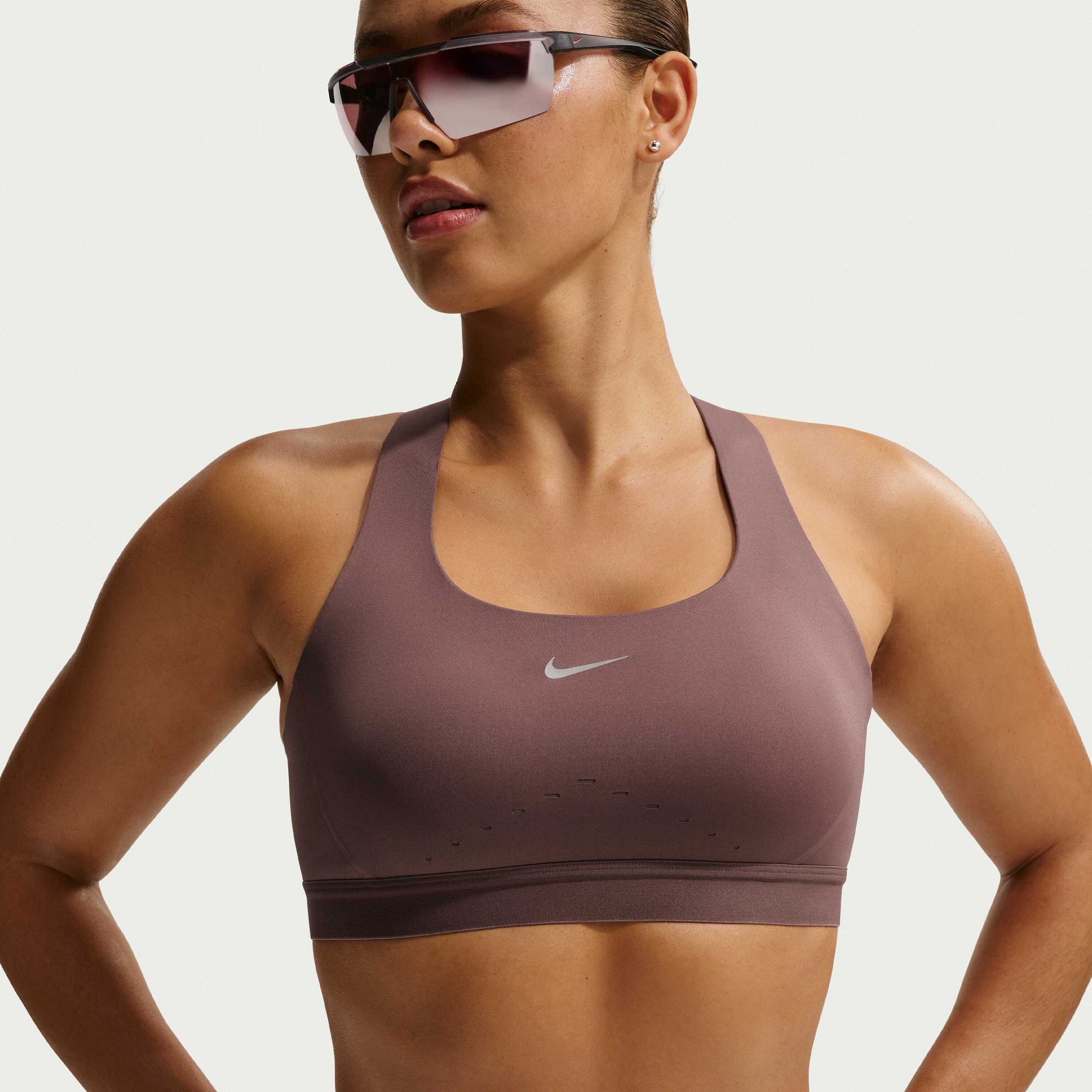 NIKE, Women's High-support Lightly Lined Sports Bra Swift