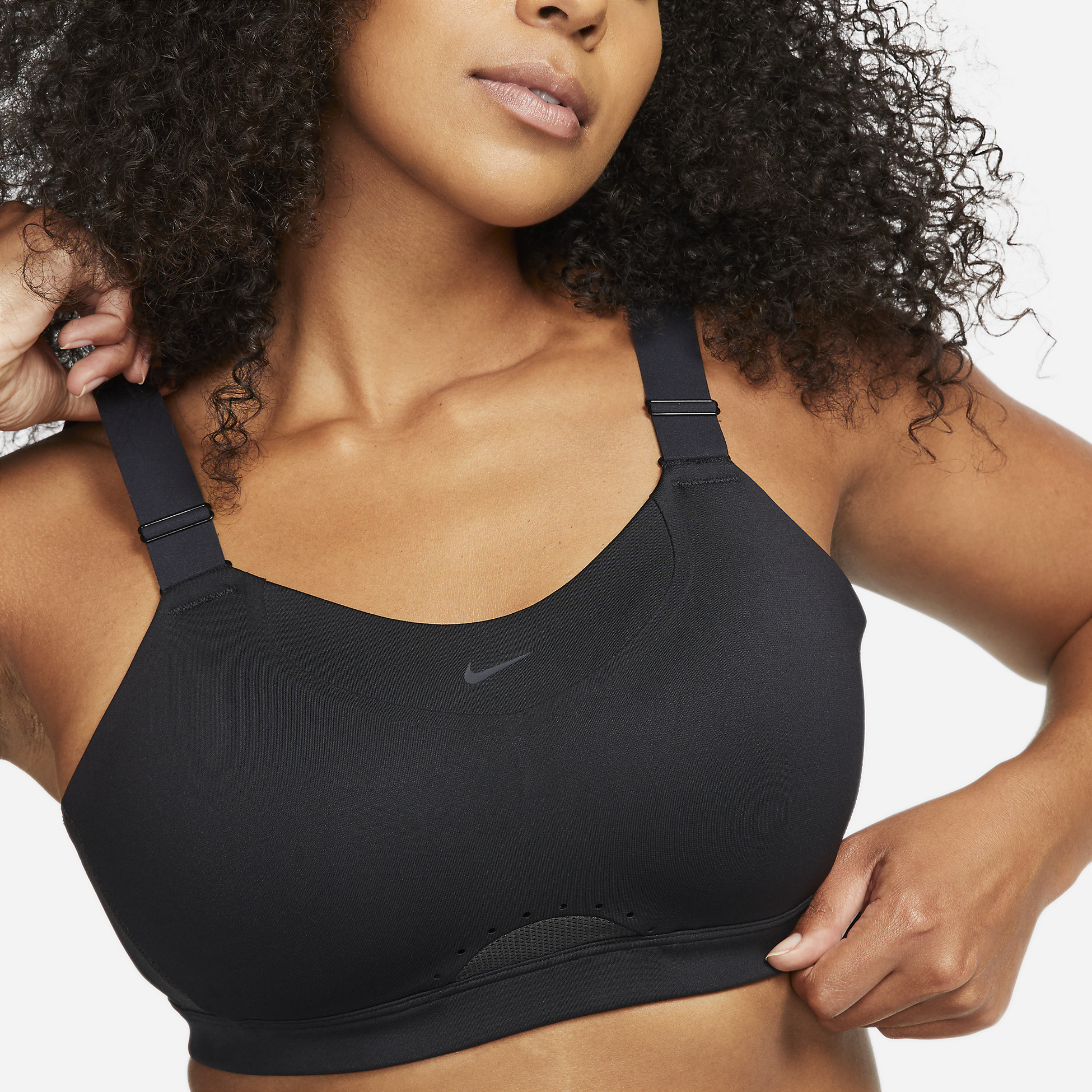 NIKE, Women's High-support Padded Adjustable Sports Bra Alpha