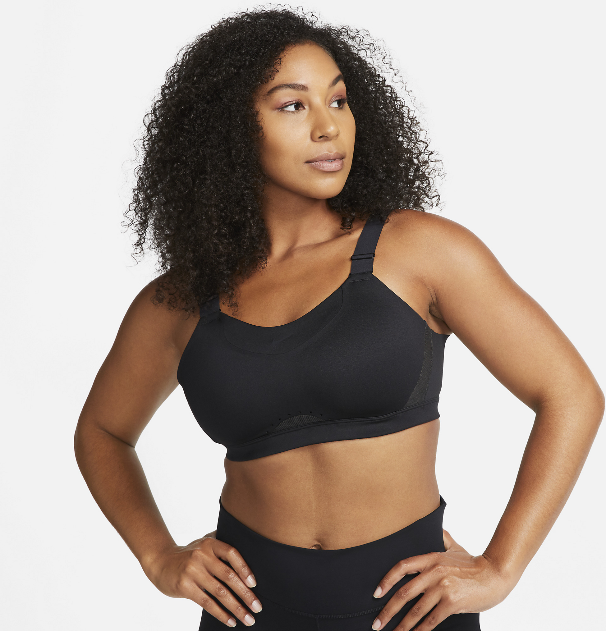 NIKE, Women's High-support Padded Adjustable Sports Bra Alpha