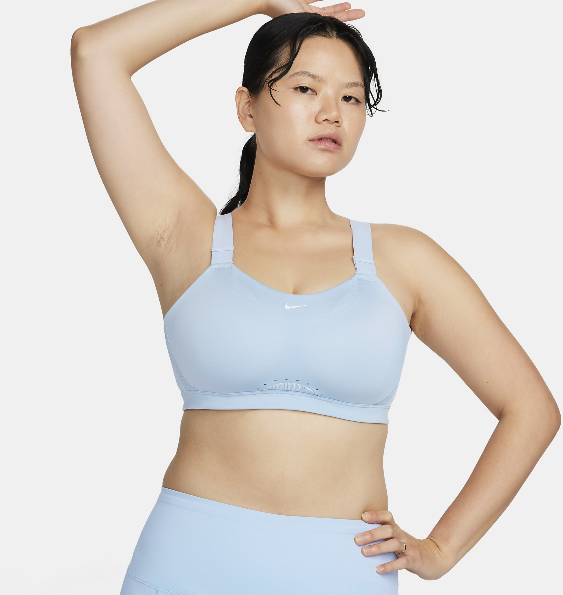 NIKE, Women's High-support Padded Adjustable Sports Bra Alpha