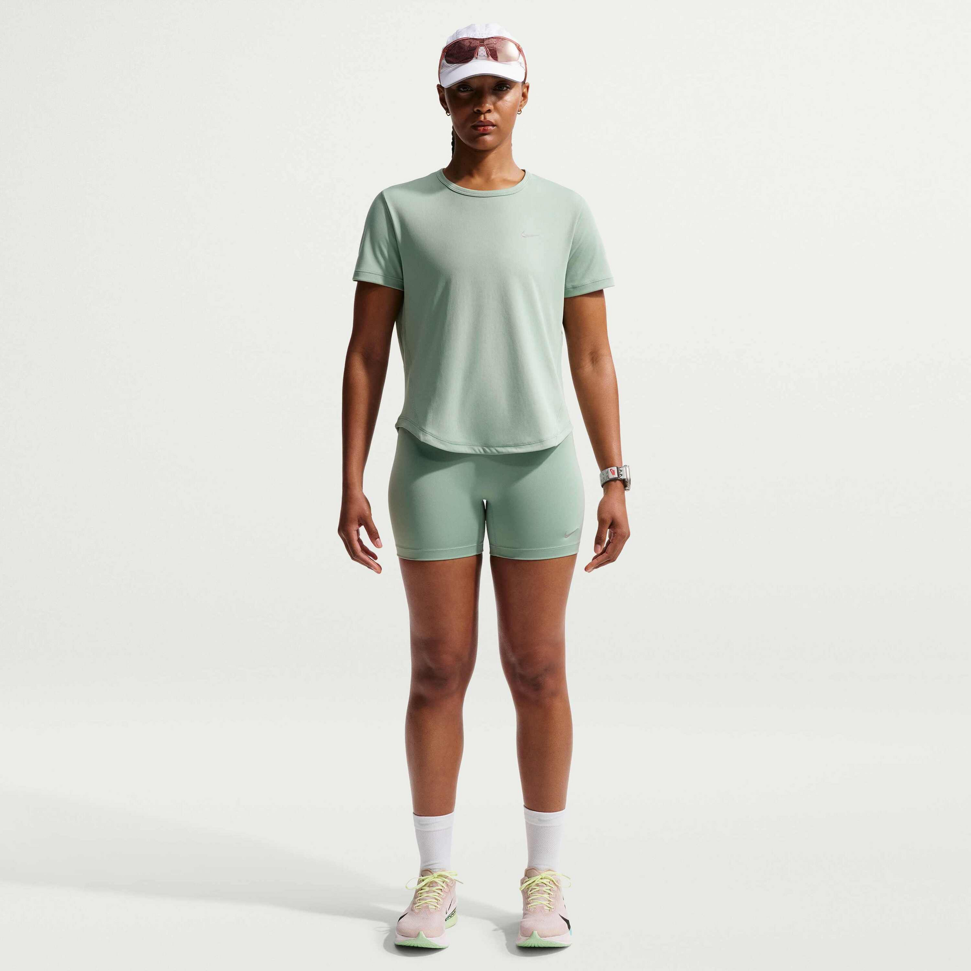 NIKE, Women's High-waisted 10cm (approx.) Tight Running Shorts Tempo