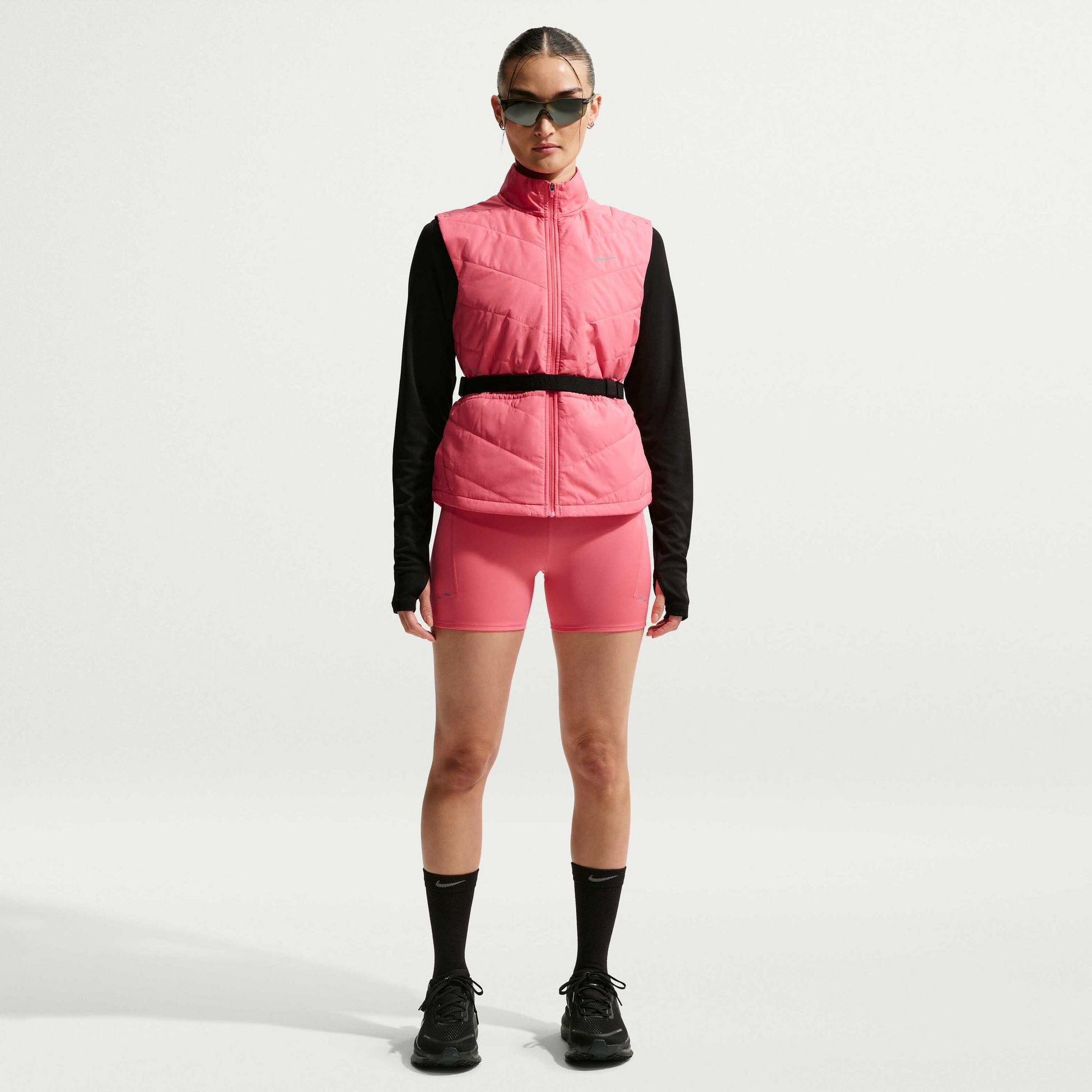 NIKE, Women's High-waisted 10cm (approx.) Tight Running Shorts With Pockets Swift