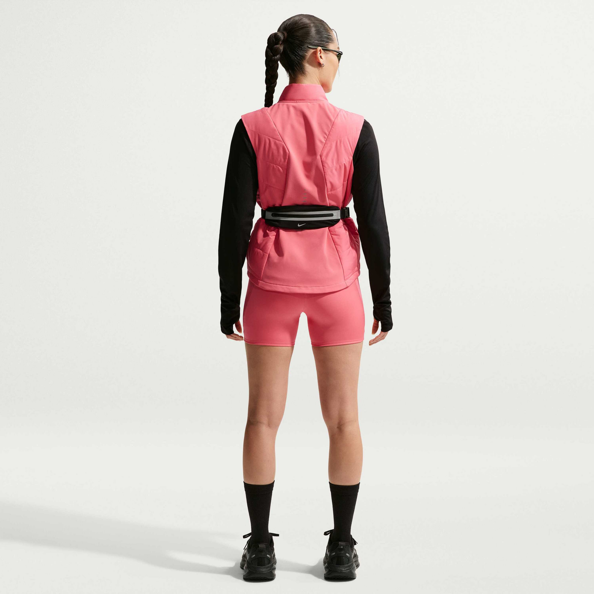 NIKE, Women's High-waisted 10cm (approx.) Tight Running Shorts With Pockets Swift