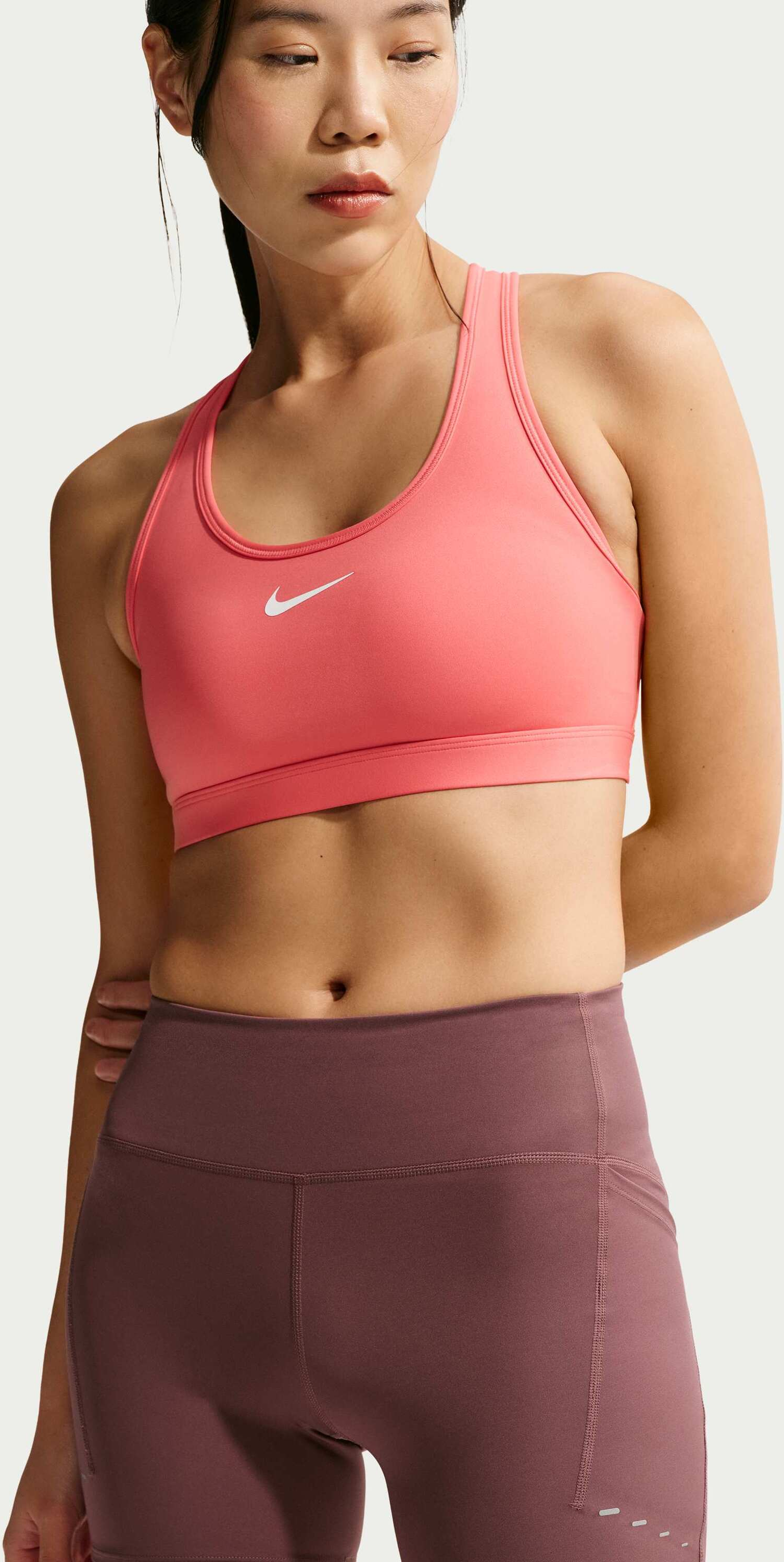 NIKE, Women's High-waisted 10cm (approx.) Tight Running Shorts With Pockets Swift