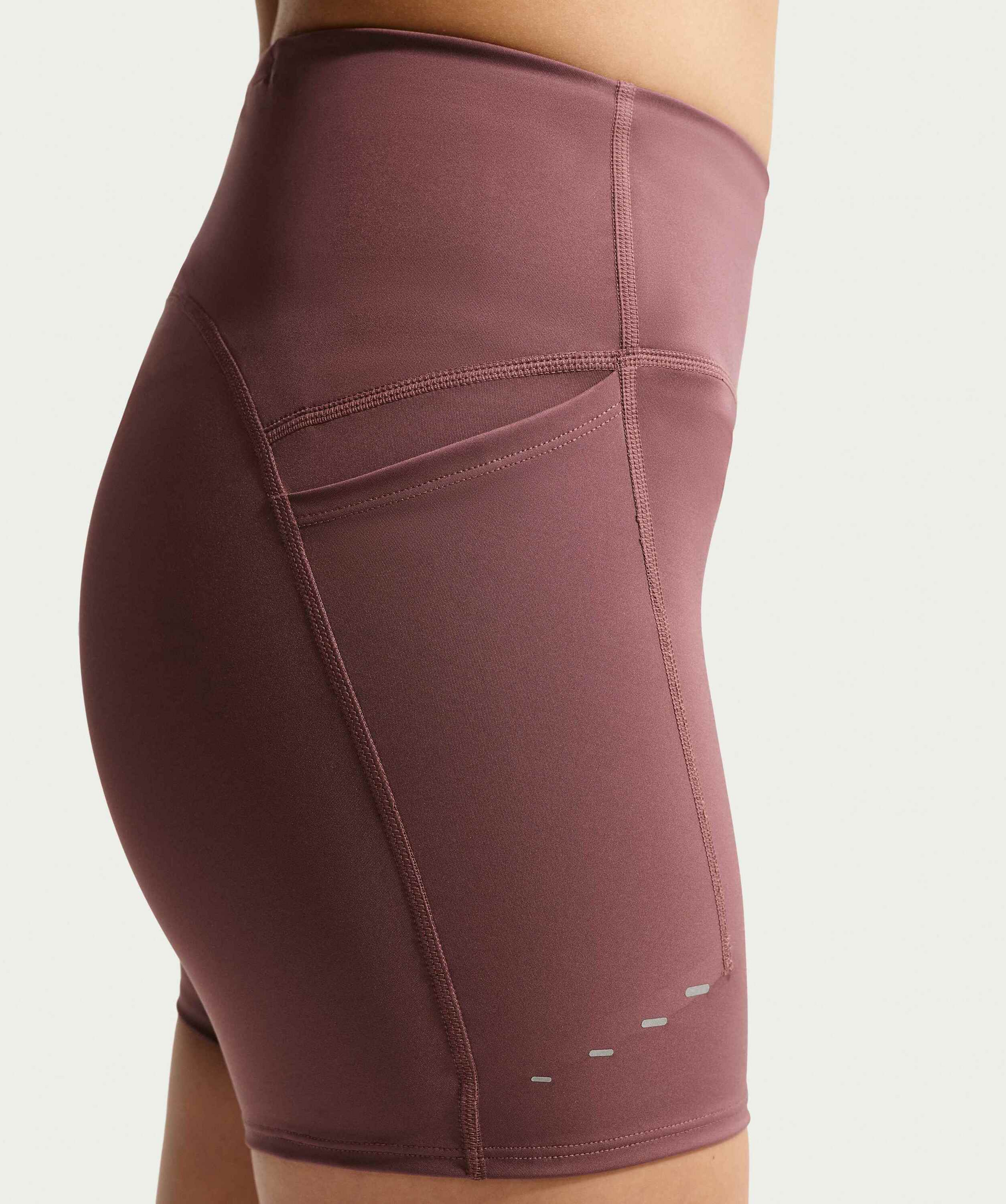 NIKE, Women's High-waisted 10cm (approx.) Tight Running Shorts With Pockets Swift
