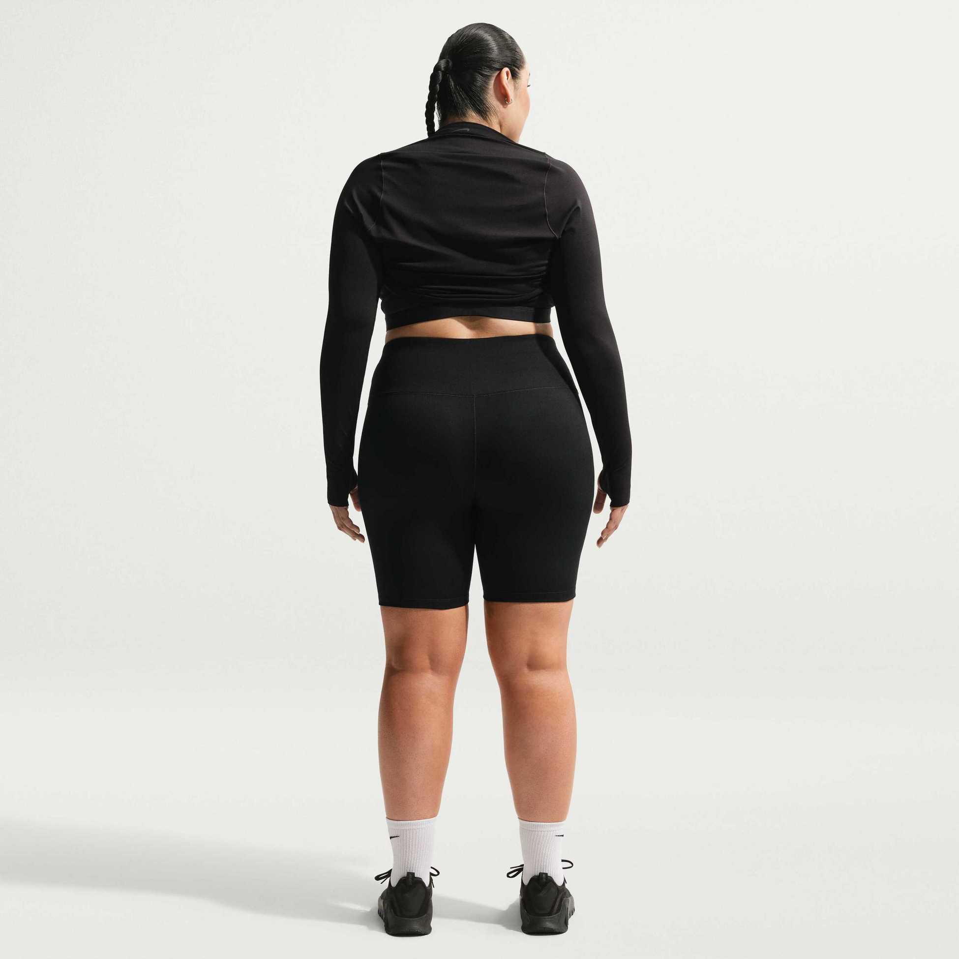 NIKE, Women's High-waisted 20cm Biker Shorts With Pockets (plus Size) One